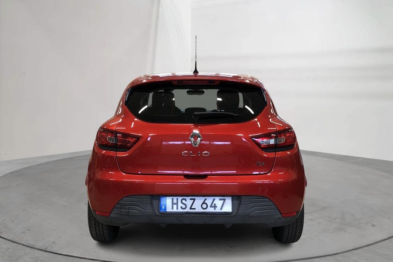 Renault Clio IV 0.9 TCe 90 5dr (90hk) - 124 620 km - Manual - red - 2015