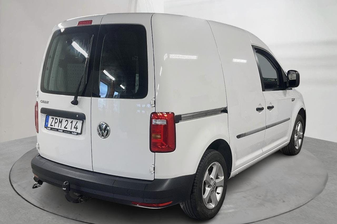 VW Caddy 2.0 TDI Skåp (75hk) - 10 755 mil - Manuell - vit - 2018