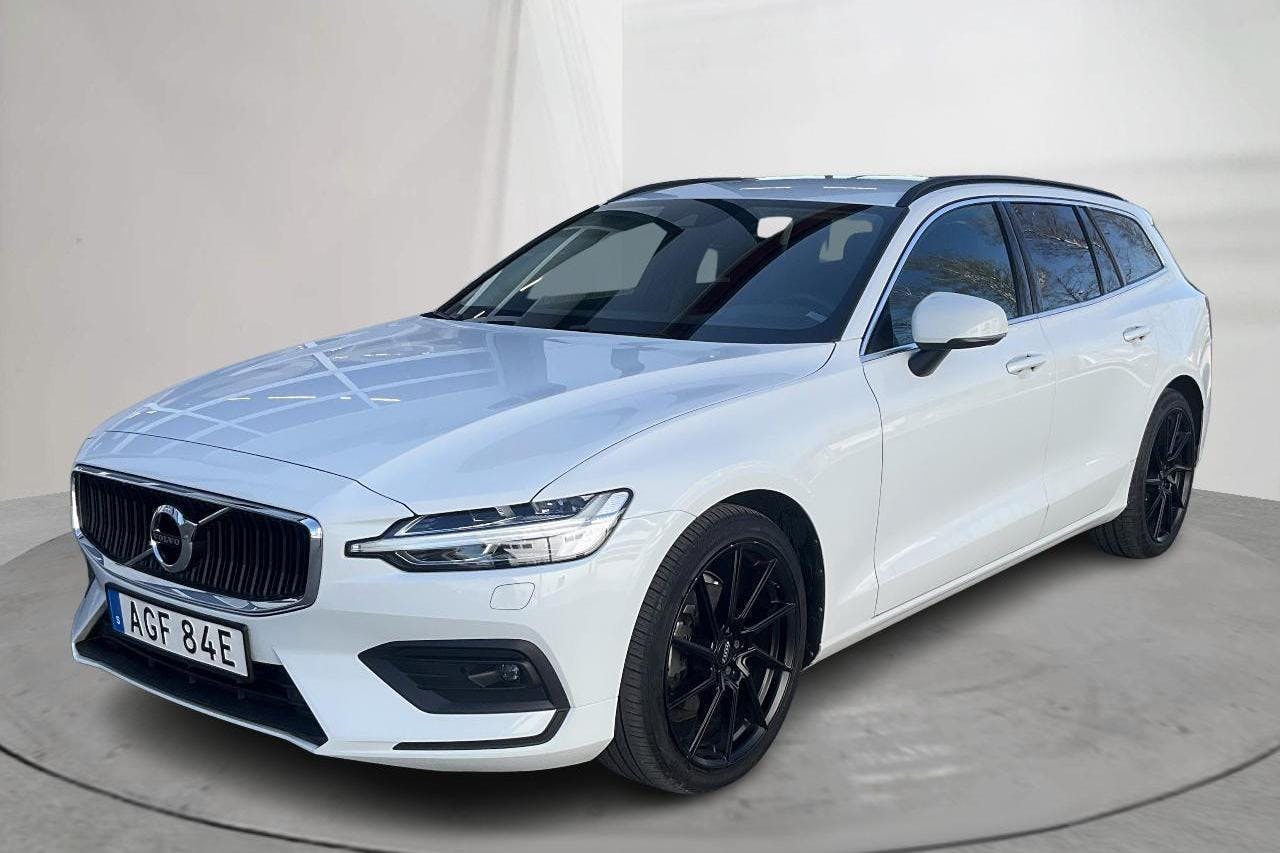 Volvo V60 B4 Mildhybrid, Diesel (197hk) - 83 420 km - Automatic - white - 2022