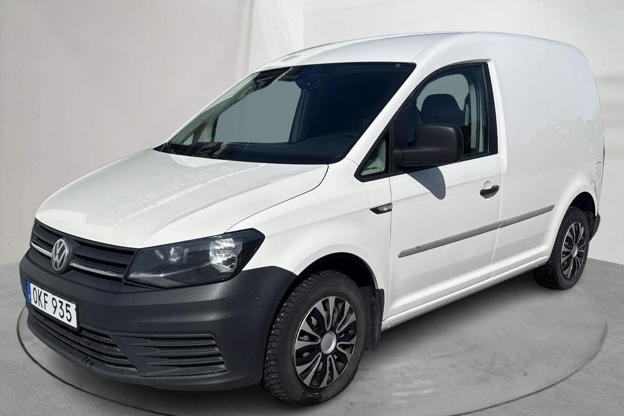 VW Caddy 2.0 TDI Skåp (75hk) - 21 534 mil - Manuell - vit - 2017
