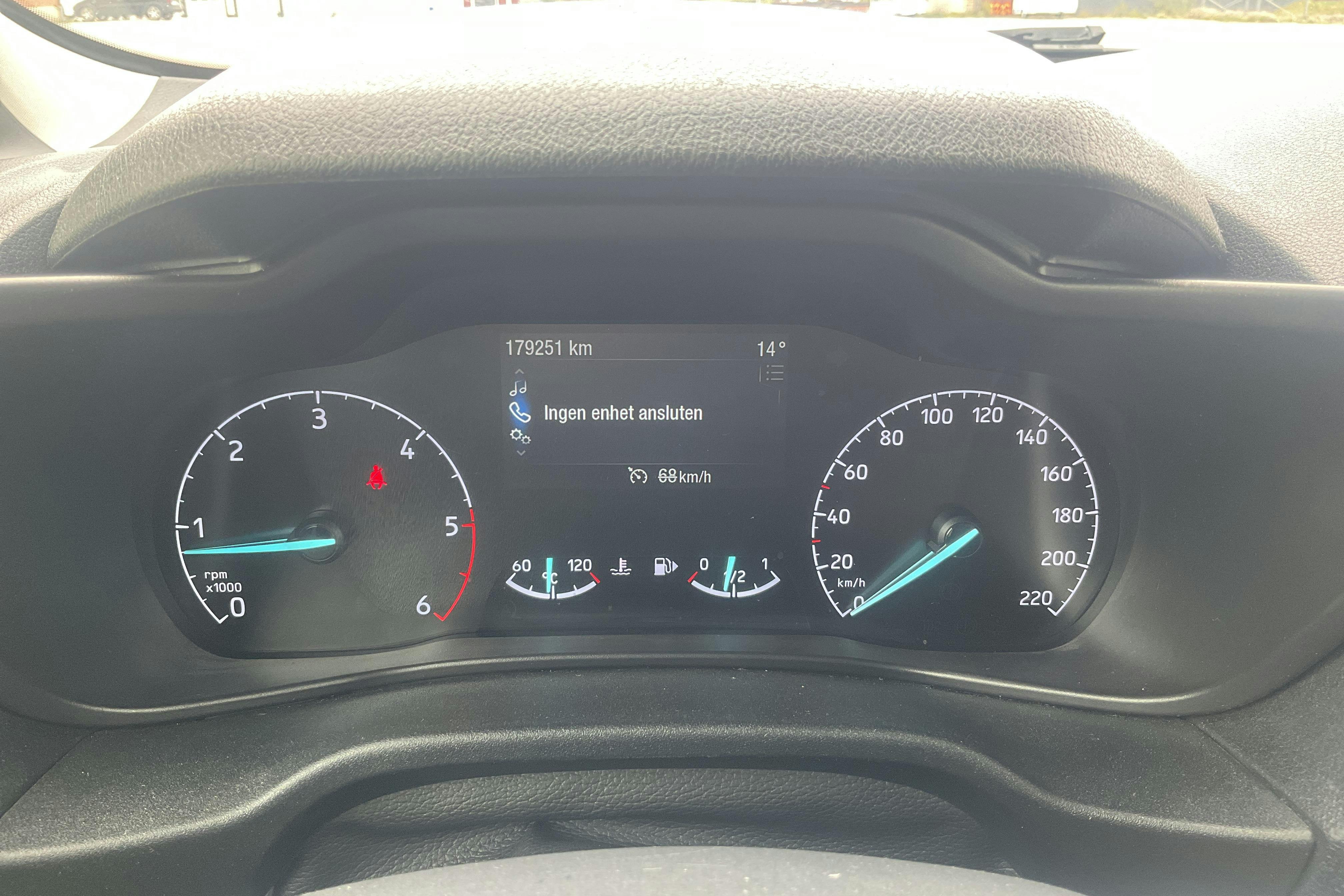 Ford Transit Connect 1.5 EcoBlue (100hk) - 17 925 mil - Manuell - vit - 2020