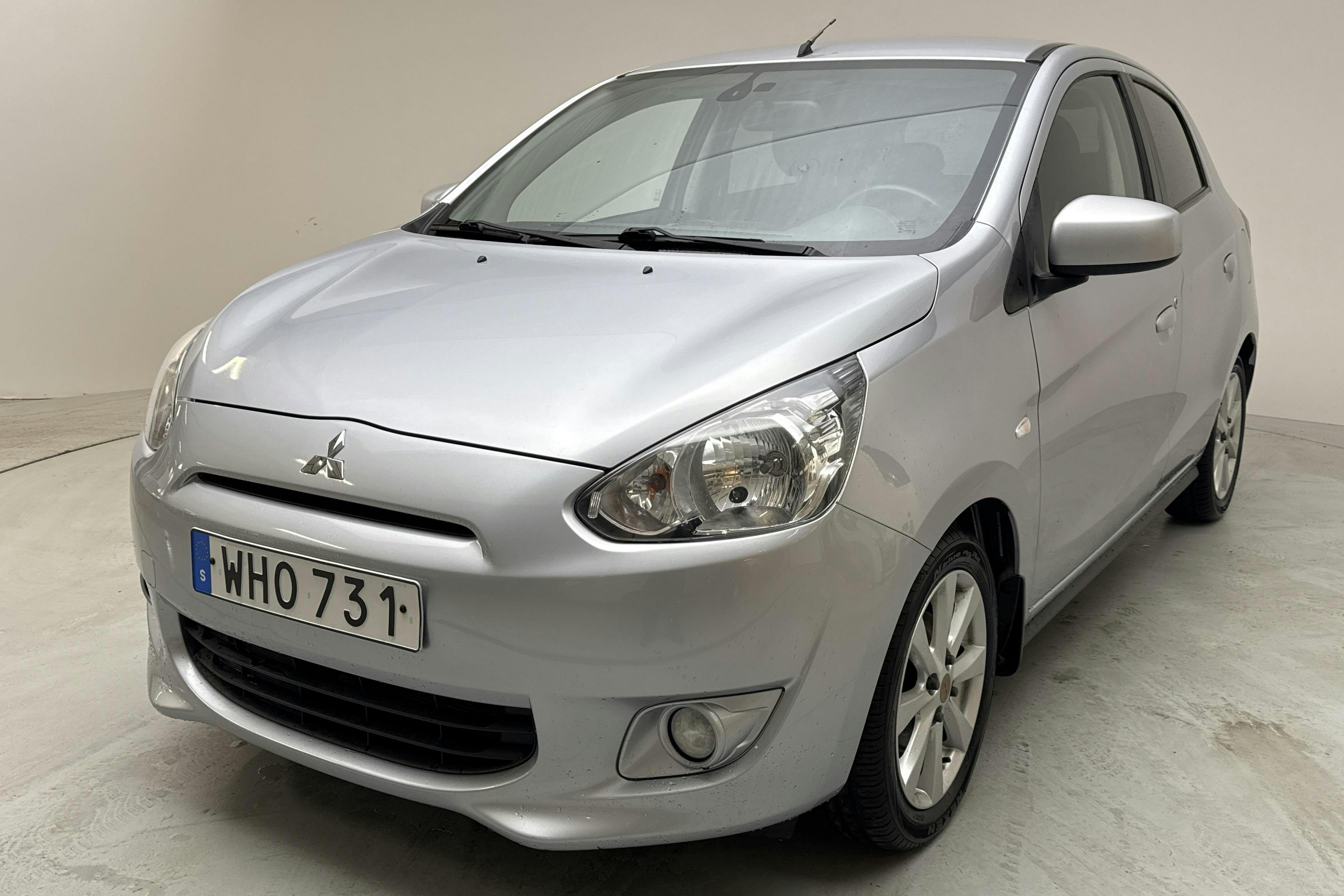 Mitsubishi Space Star 1.2 5dr (80hk) - 98 930 km - Käsitsi - hõbe - 2013