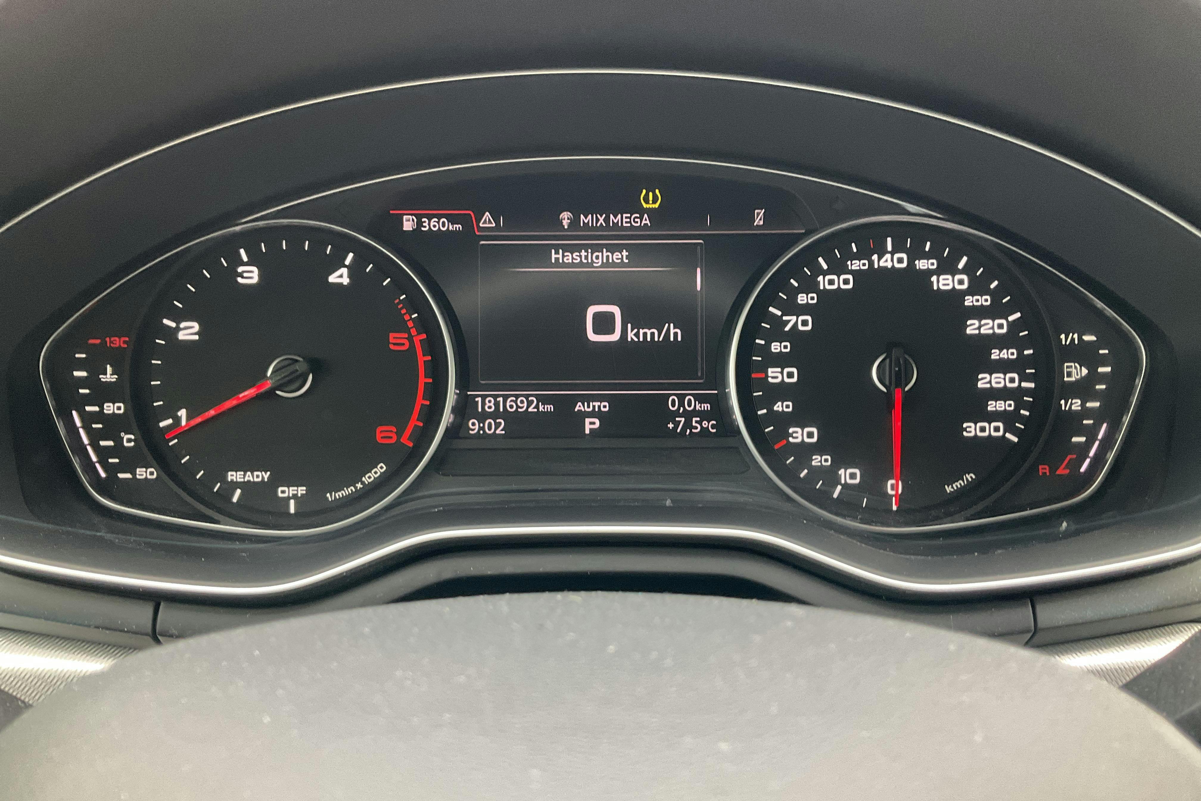 Audi A4 2.0 TDI Avant quattro (190hk) - 18 169 mil - Automat - svart - 2017