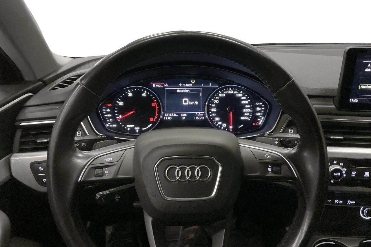 Audi A4 2.0 TDI Avant quattro (190hk) - 18 169 mil - Automat - svart - 2017