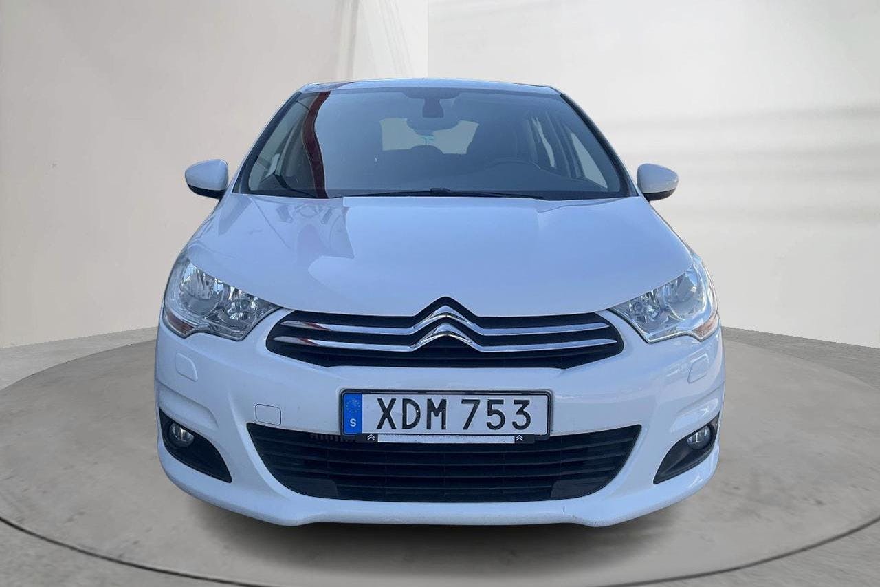 Citroën C4 1.6 HDi (115hk) - 204 000 km - Manualna - biały - 2014