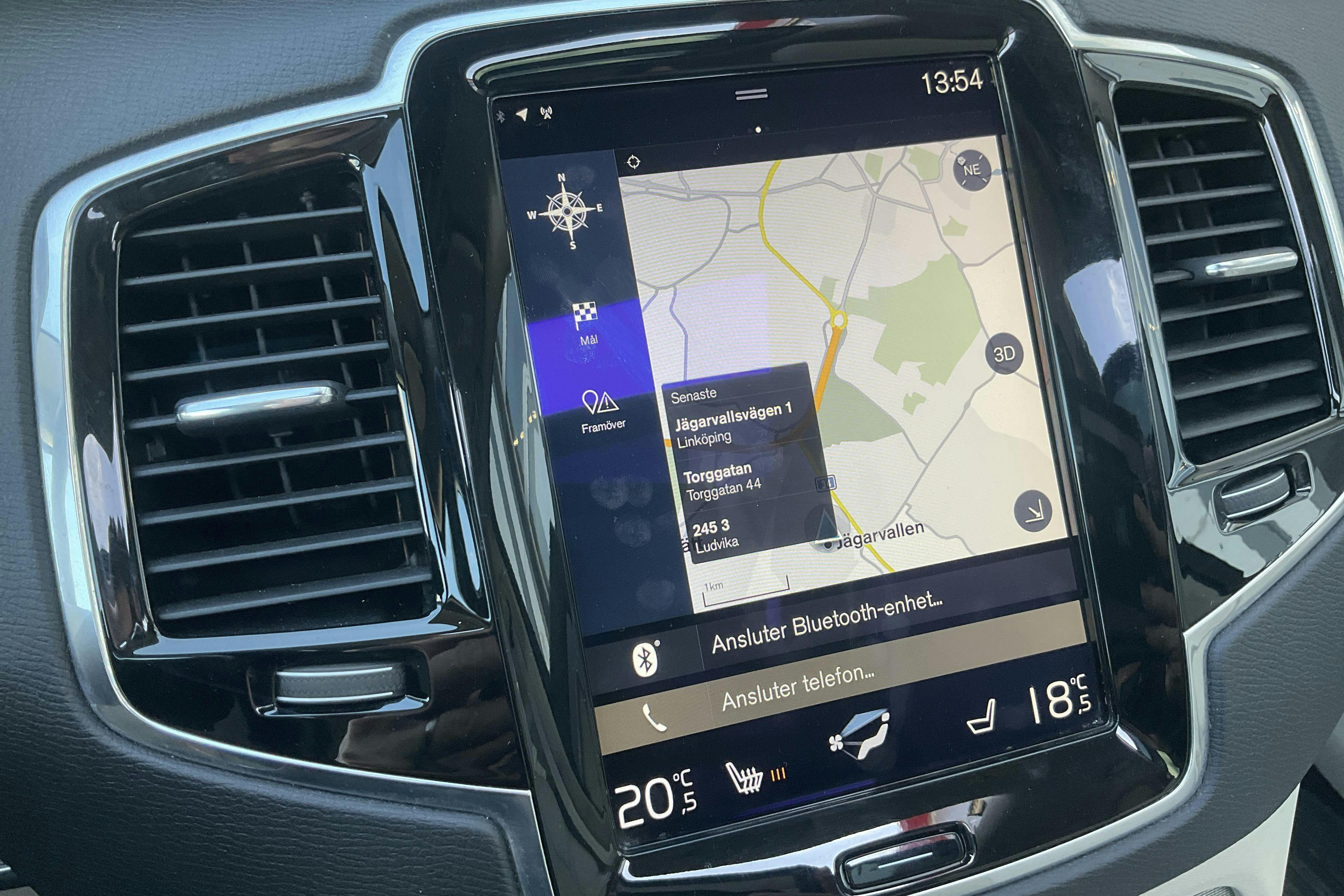 Volvo XC90 T8 AWD Twin Engine (400hk) - 109 820 km - Automatyczna - biały - 2017