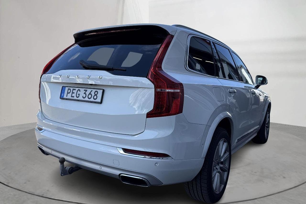 Volvo XC90 T8 AWD Twin Engine (400hk) - 109 820 km - Automatyczna - biały - 2017