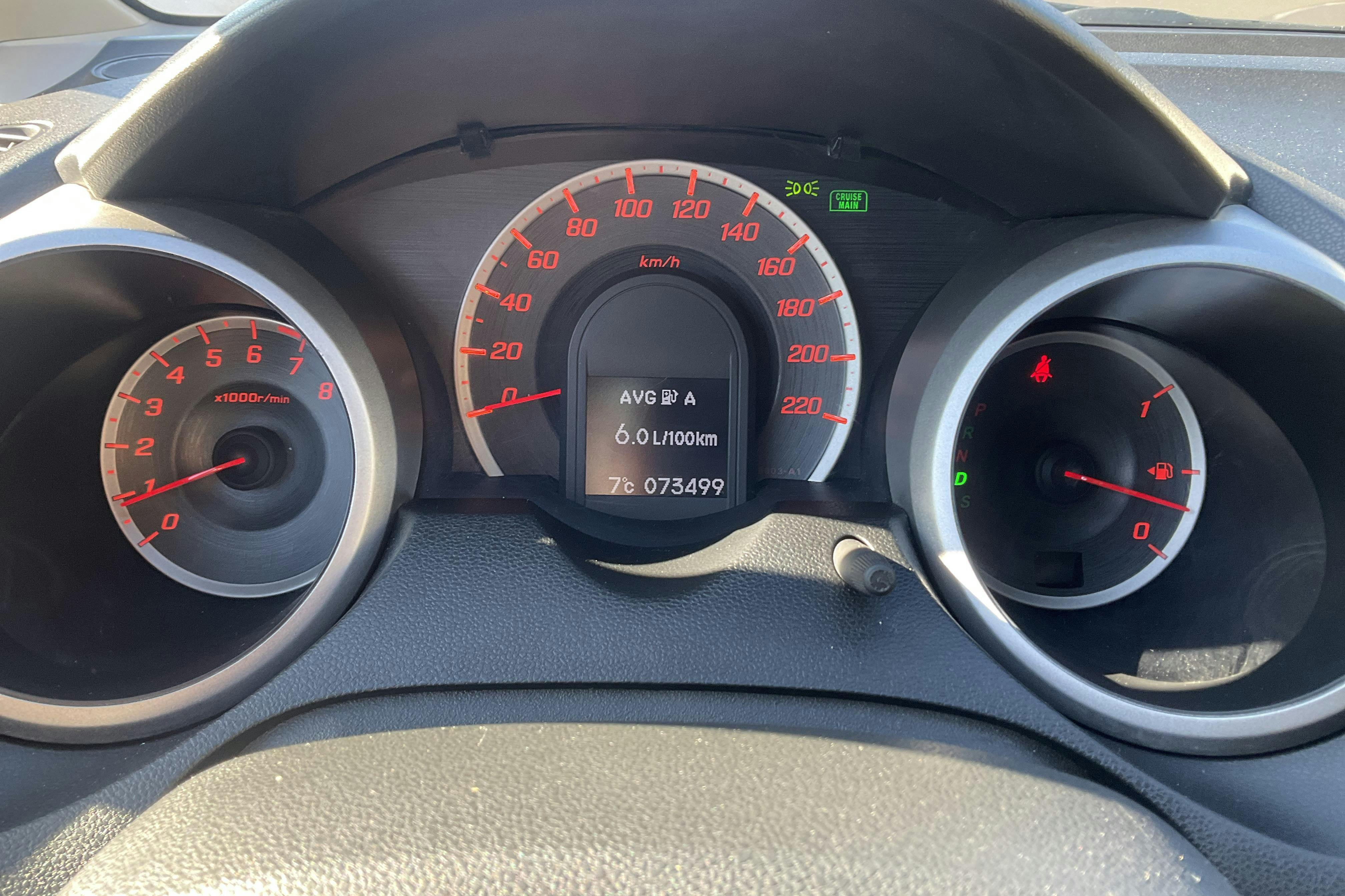 Honda Jazz 1.4 (100hk) - 73 490 km - Automatic - red - 2013