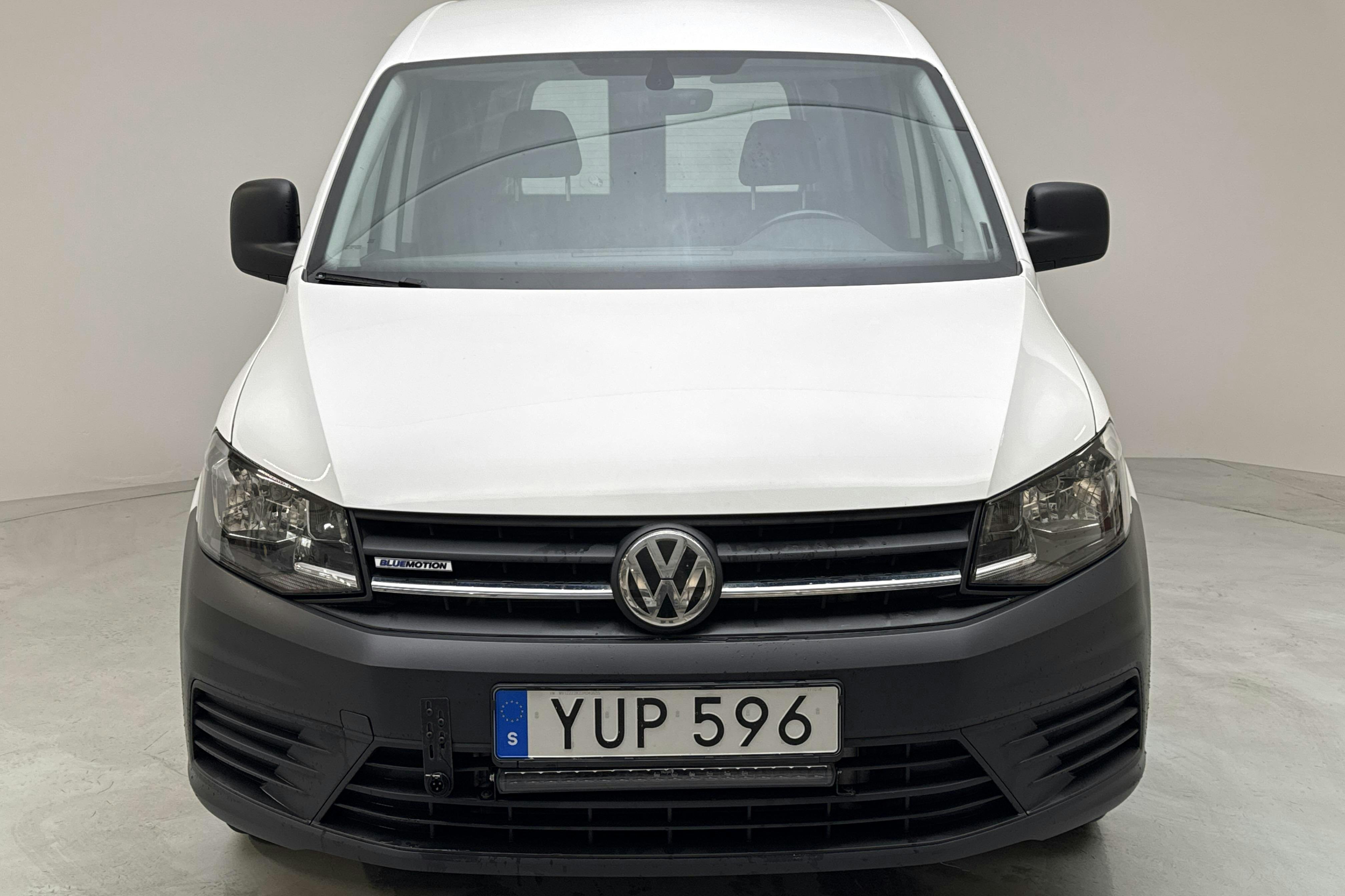VW Caddy 1.4 TGI Skåp (110hk) - 8 962 mil - Automat - vit - 2018