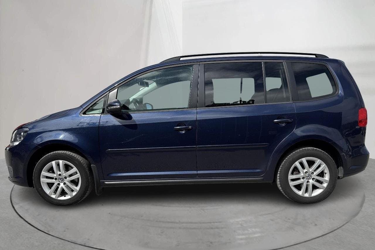 VW Touran 1.4 TGI EcoFuel (150hk) - 12 436 mil - Manuell - Dark Blue - 2014