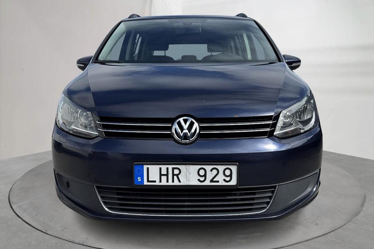 VW Touran 1.4 TGI EcoFuel (150hk) - 12 436 mil - Manuell - Dark Blue - 2014