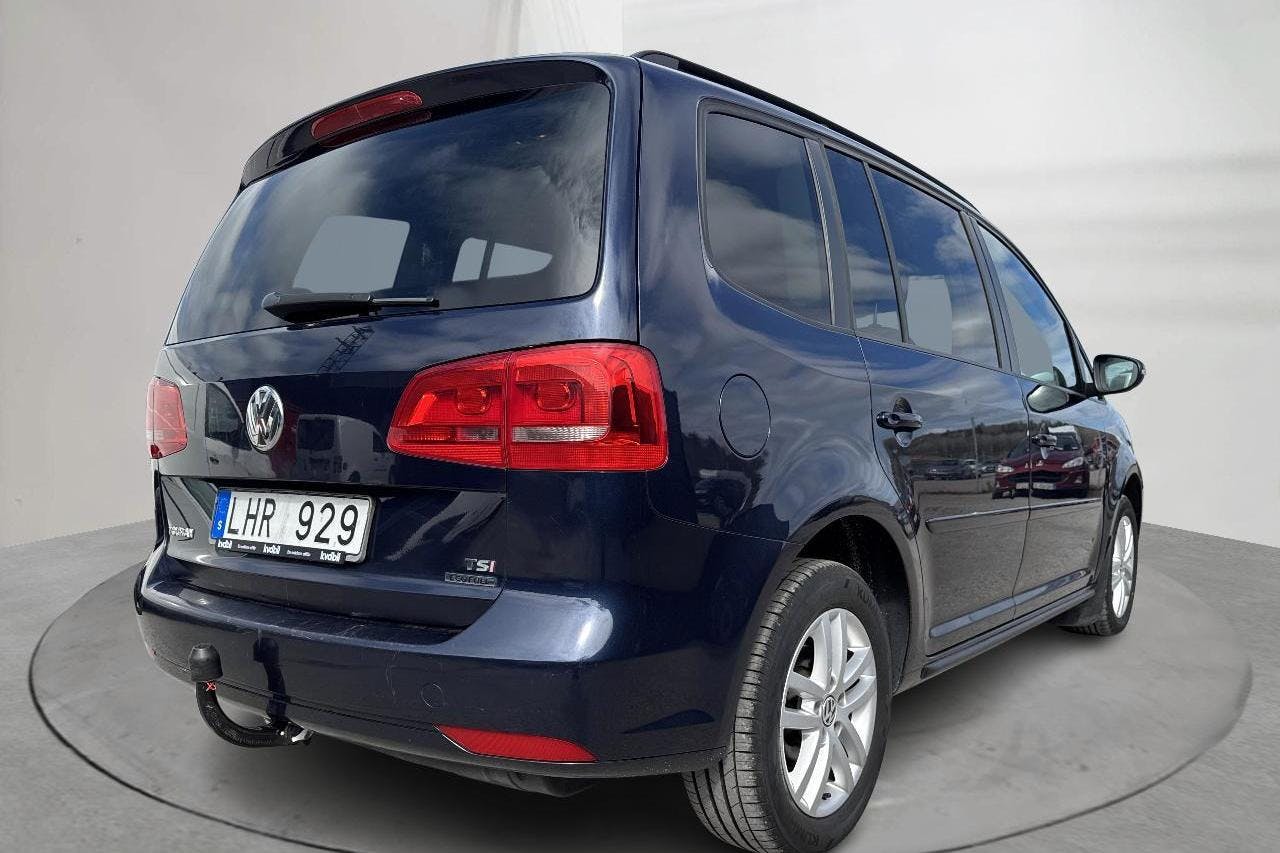 VW Touran 1.4 TGI EcoFuel (150hk) - 12 436 mil - Manuell - Dark Blue - 2014