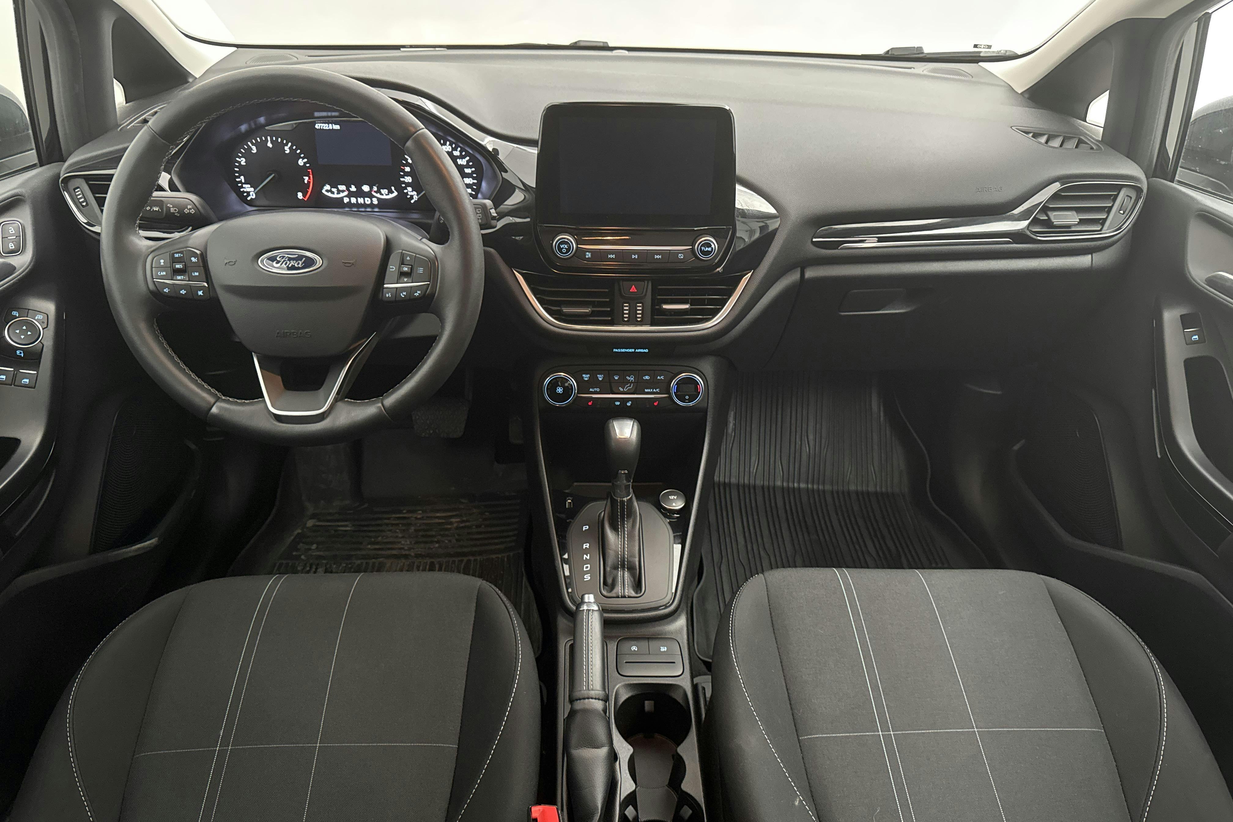 Ford Fiesta 1.0T EcoBoost 5dr (100hk) - 47 720 km - Automaatne - must - 2019