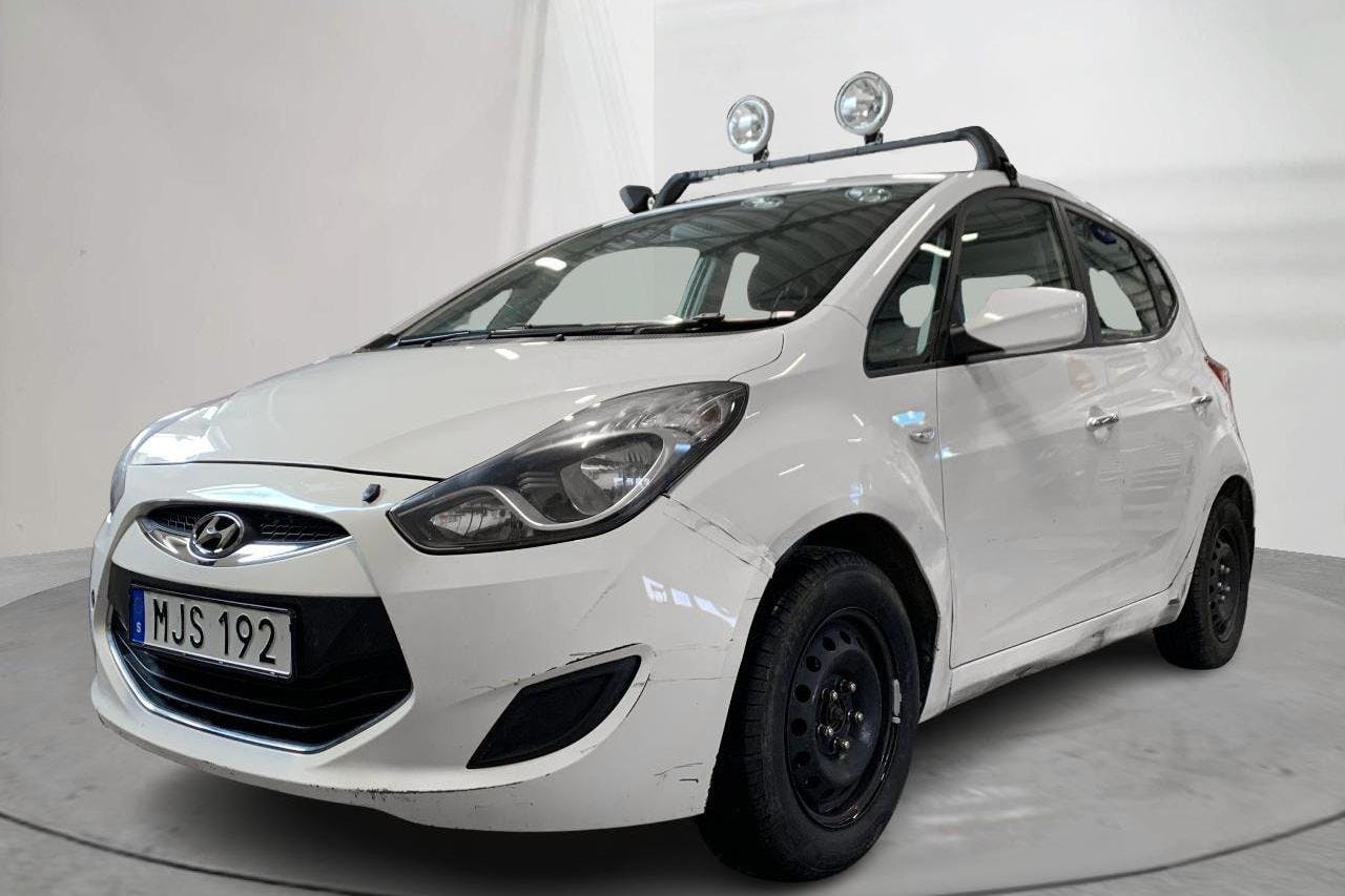 Hyundai ix20 1.6 (125hk) - 236 600 km - Automaatne - valge - 2014