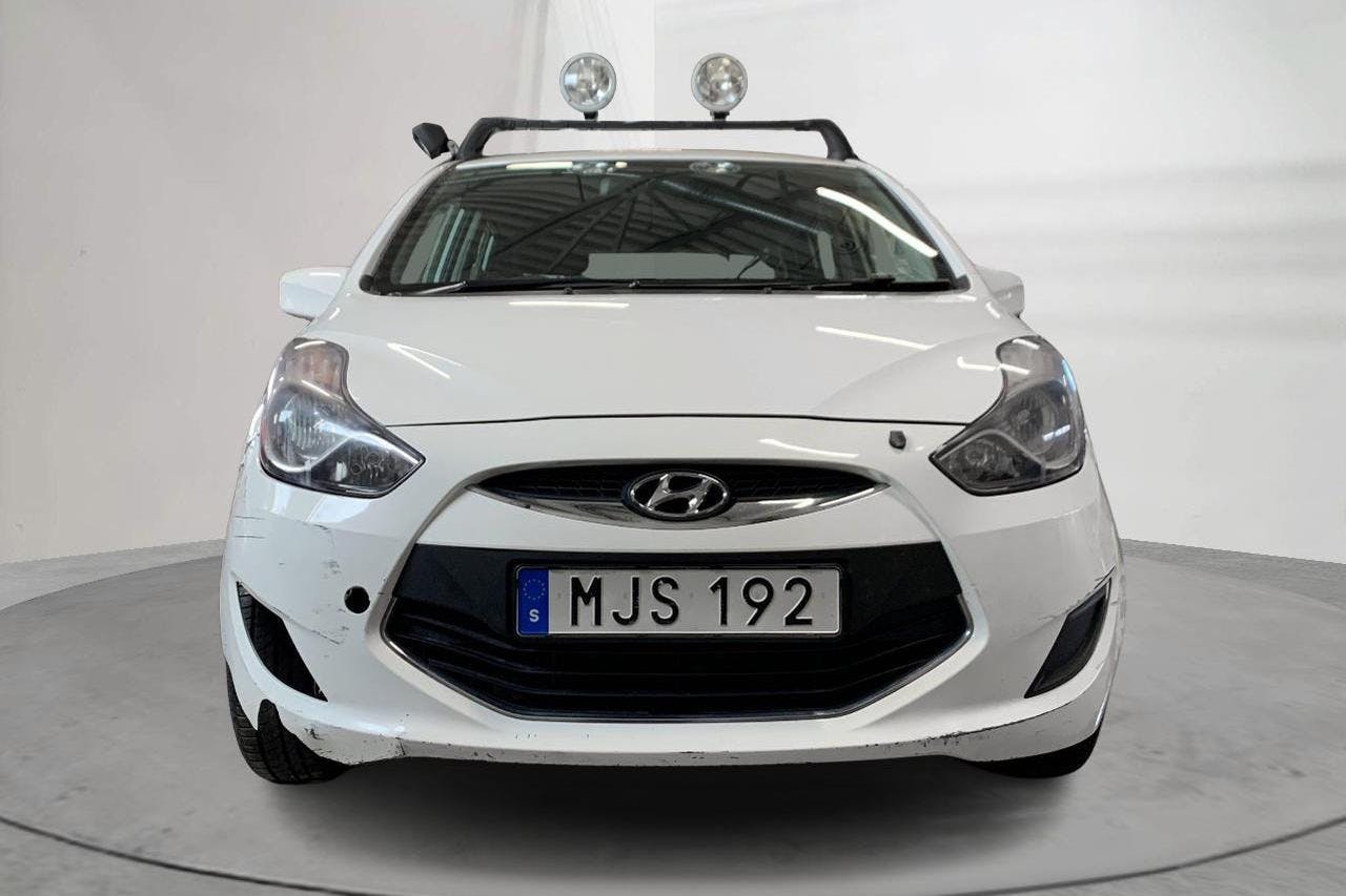 Hyundai ix20 1.6 (125hk) - 236 600 km - Automaatne - valge - 2014