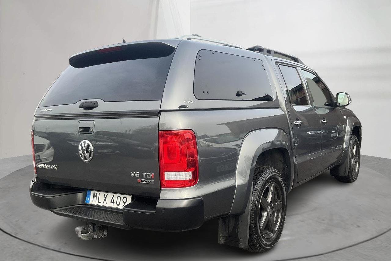 VW Amarok 3.0 TDI 4motion (204hk) - 18 541 mil - Automat - grå - 2018