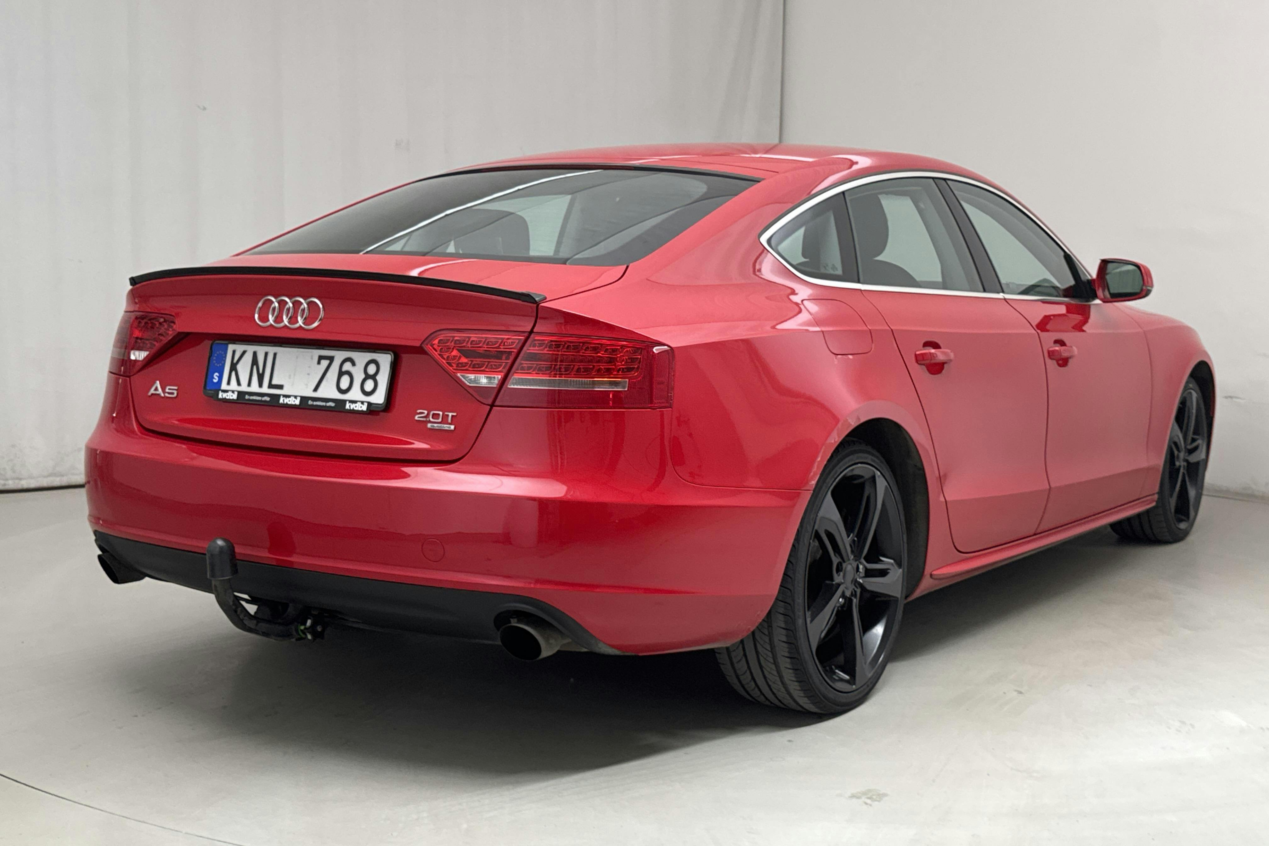Audi A5 2.0 TFSI Sportback quattro (211hk) - 16 202 mil - Manuell - röd - 2010
