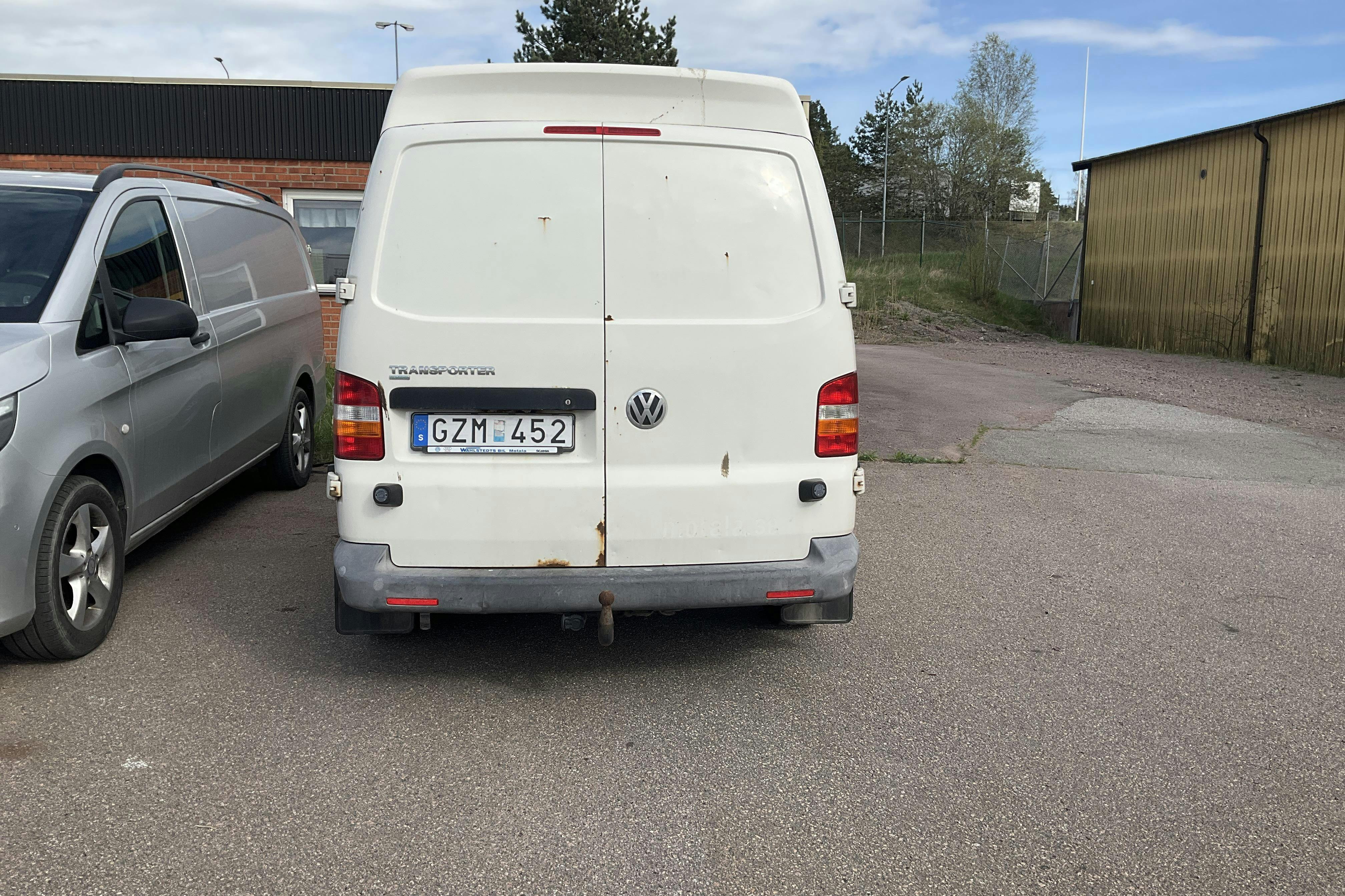 VW Transporter T5 2.0 Ecofuel (115hk) - 114 920 km - Käsitsi - valge - 2008