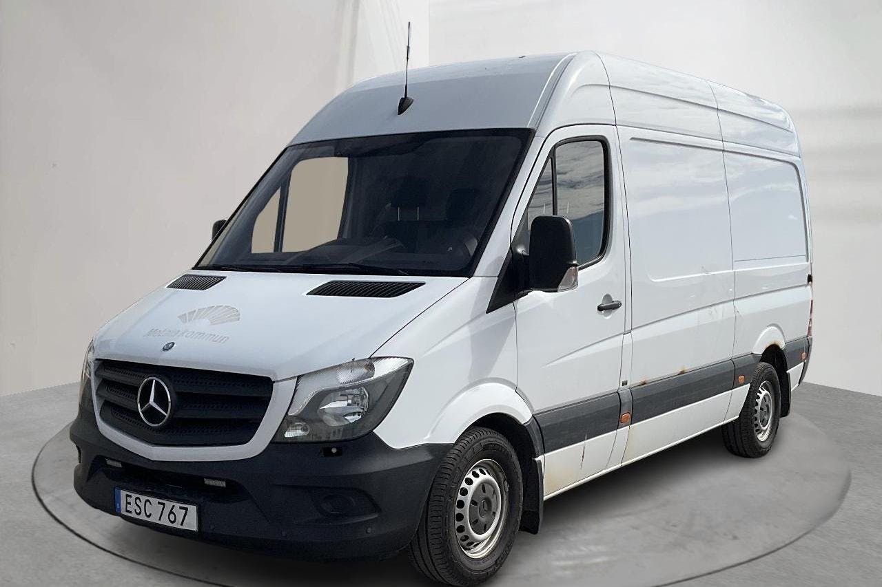 Mercedes Sprinter 316 CDI (163hk) - 2 784 960 km - Automaatne - valge - 2015