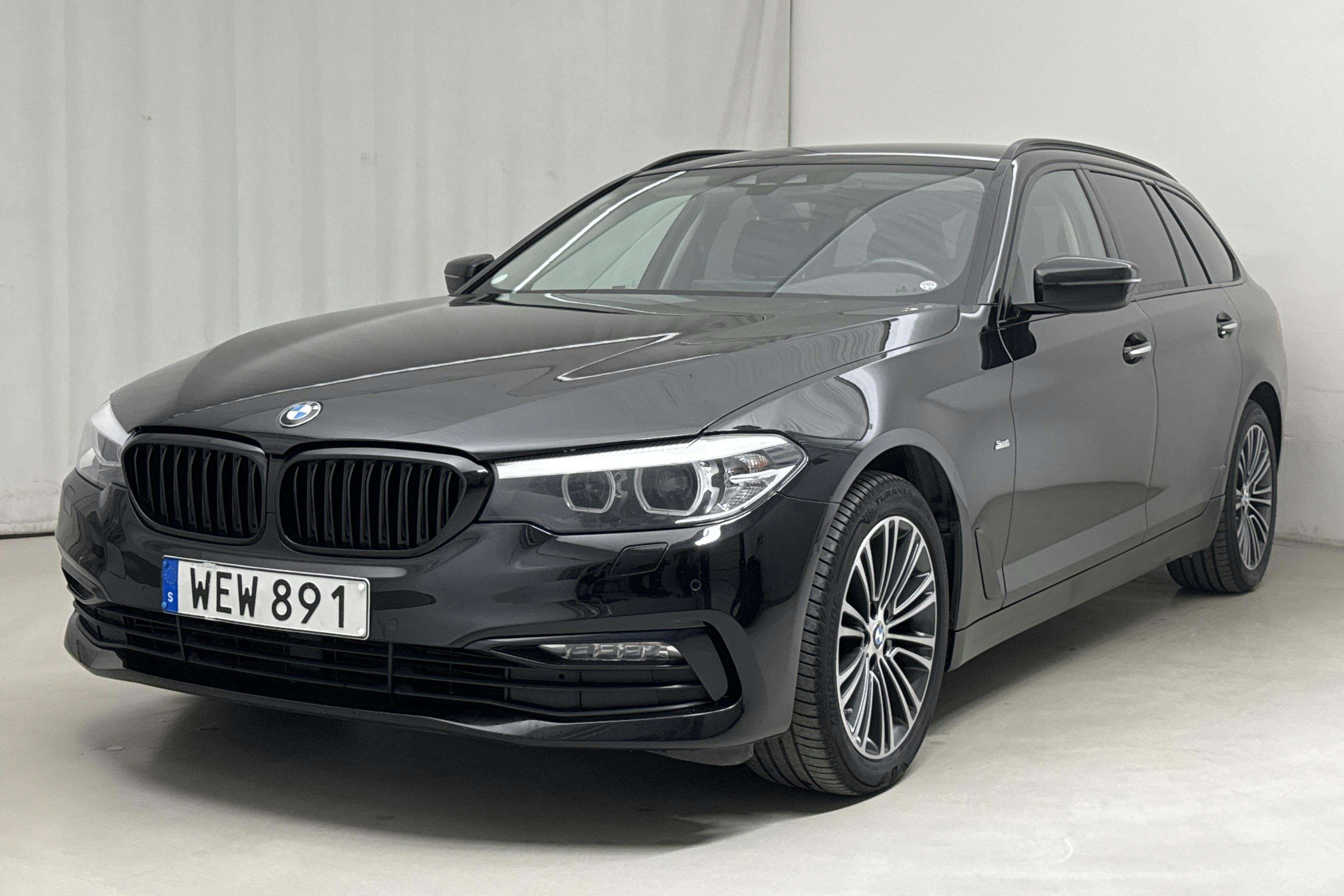 BMW 520d xDrive Touring, G31 (190hk) - 166 470 km - Automatyczna - czarny - 2018