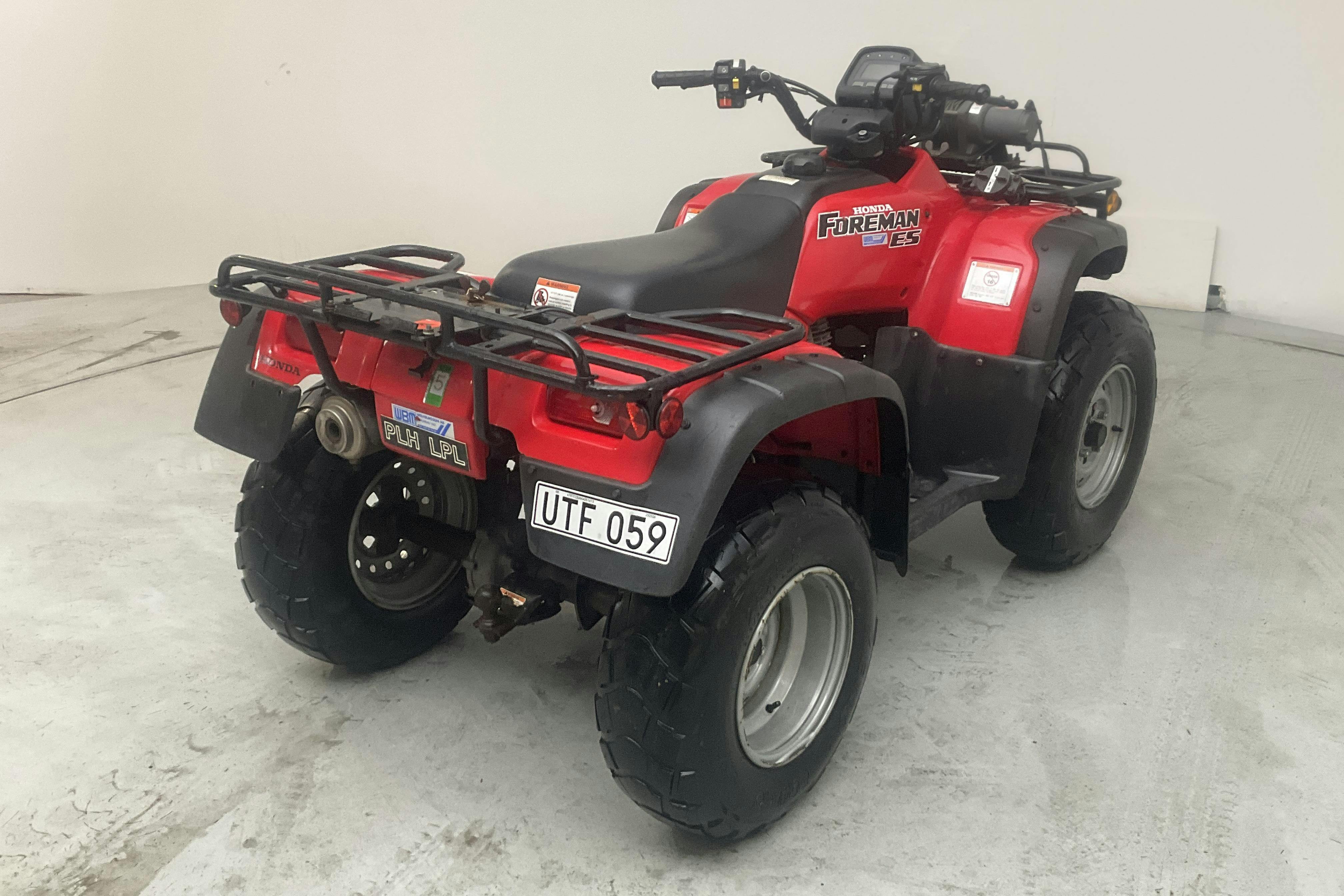 HONDA TRX450 FOREMAN ES ATV - 99 999 mil - Manuell - röd - 2004