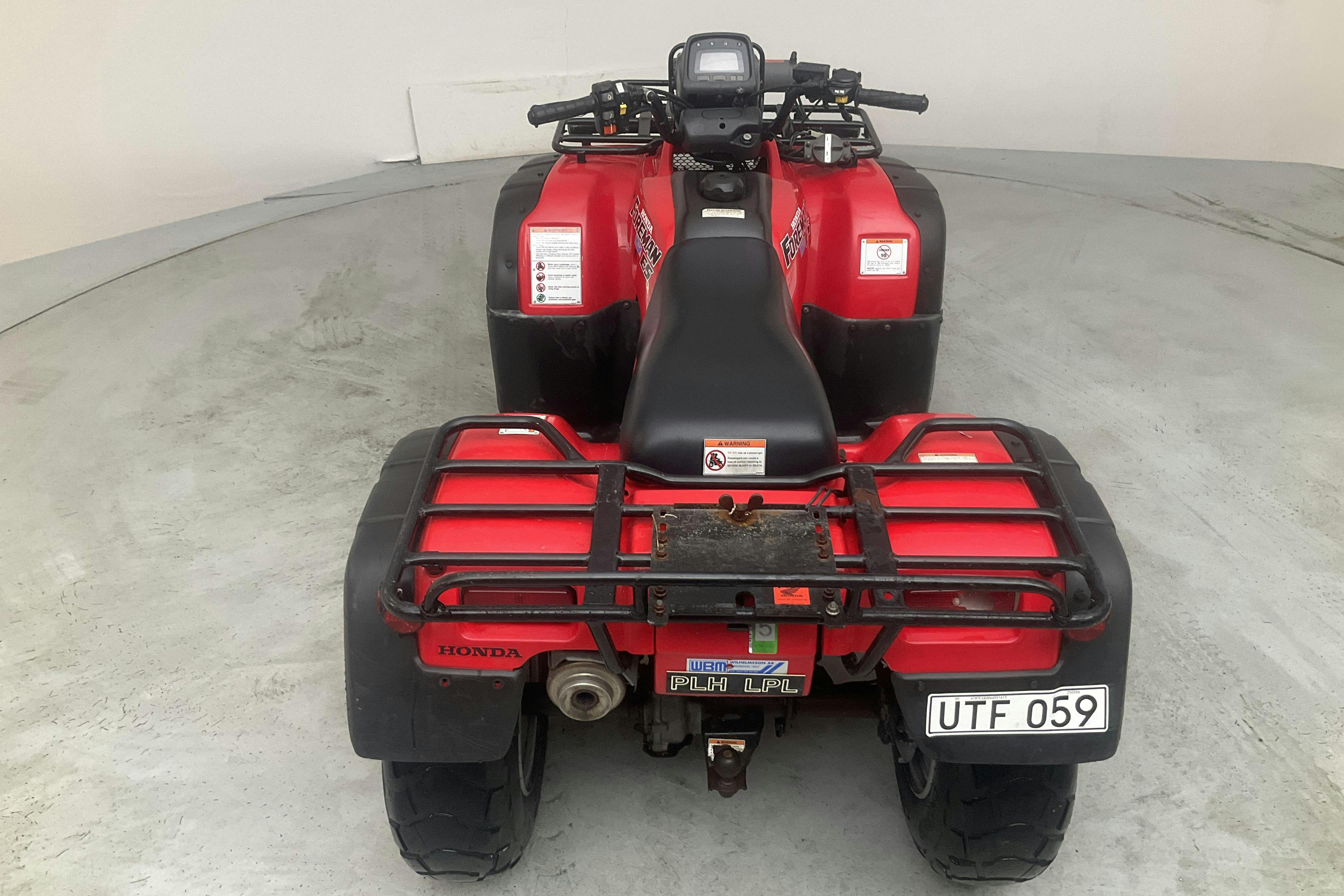 HONDA TRX450 FOREMAN ES ATV - 99 999 mil - Manuell - röd - 2004