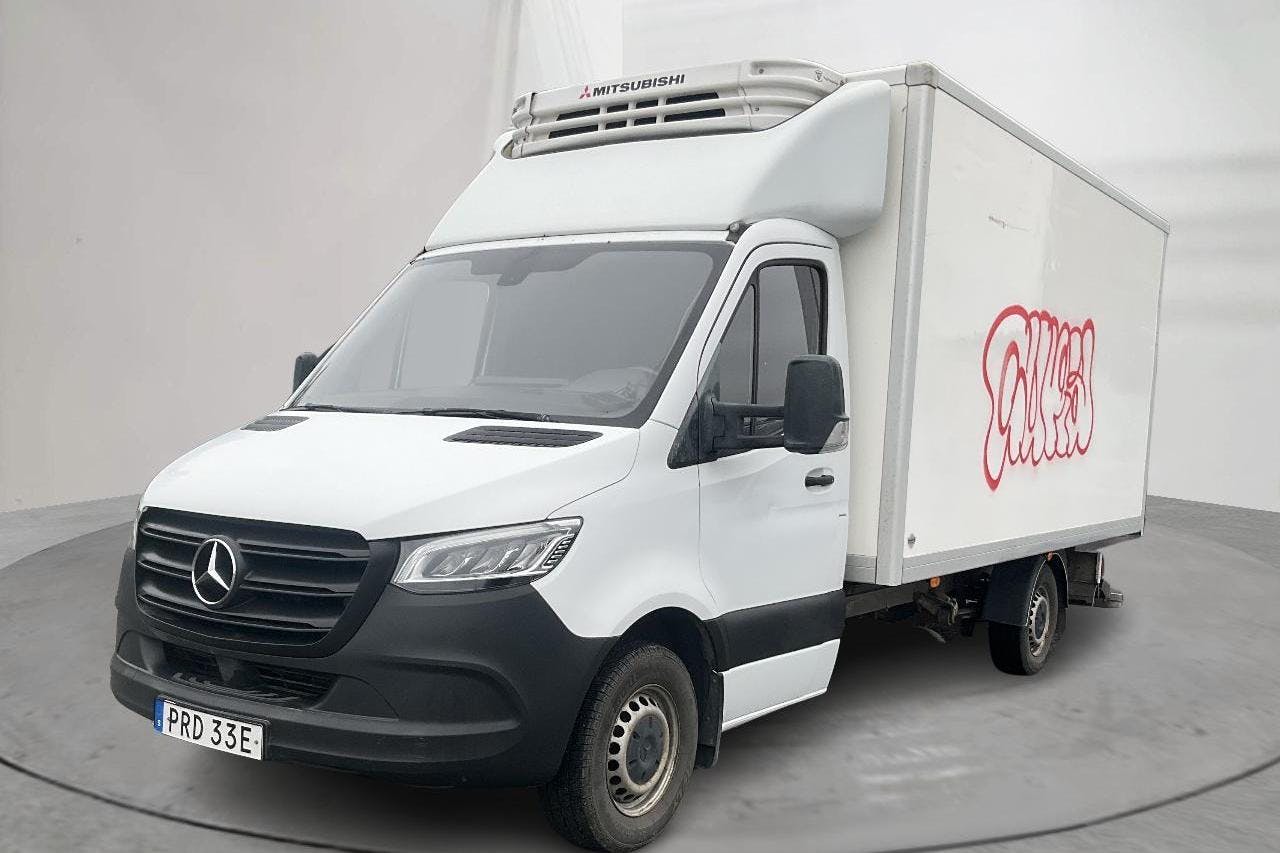 Mercedes Sprinter 316 CDI Volymskåp RWD (163hk) - 307 010 km - Automatyczna - biały - 2020