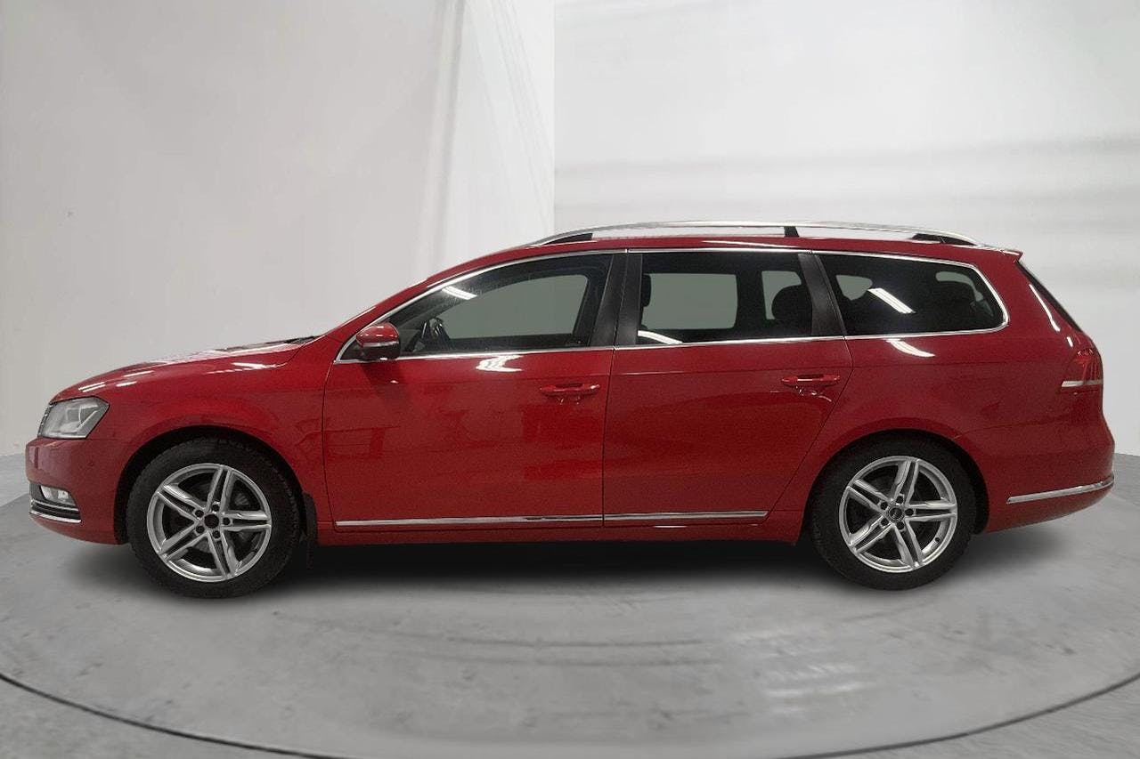 VW Passat 1.4 TSI EcoFuel Variant (150hk) - 18 133 mil - Manuell - röd - 2013