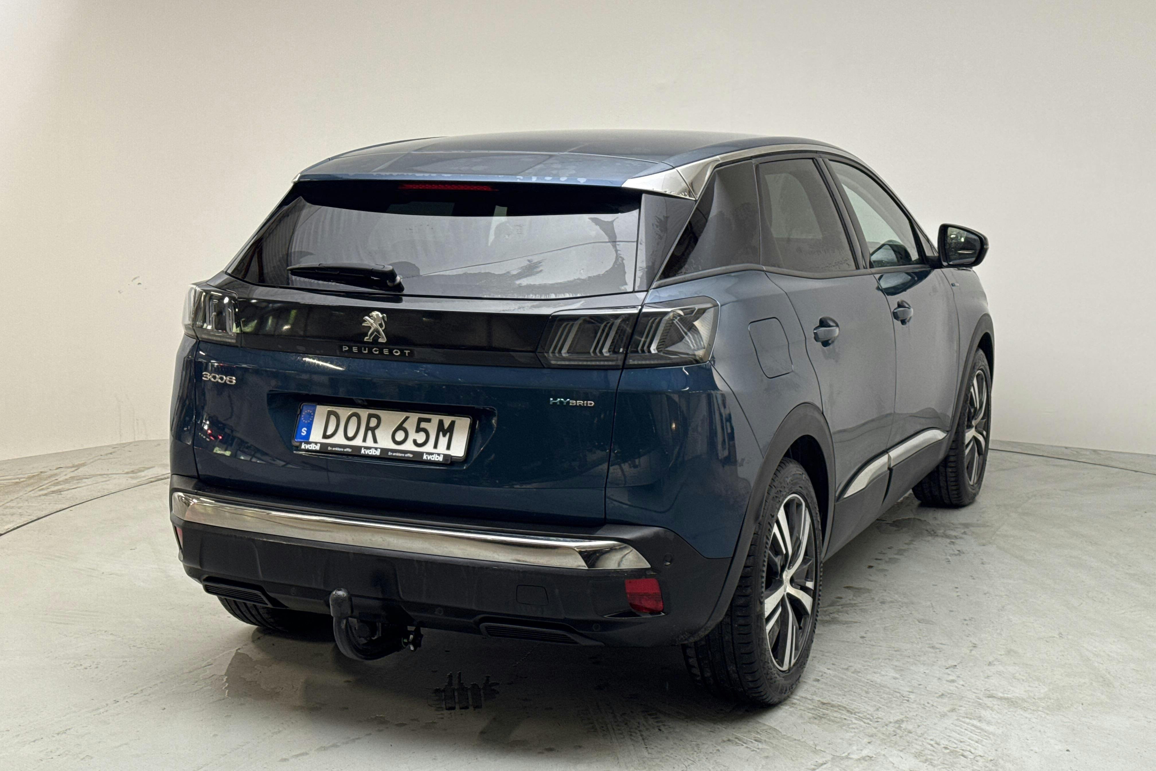 Peugeot 3008 1.6 Plug-in Hybrid (225hk) - 10 221 mil - Automat - blå - 2022