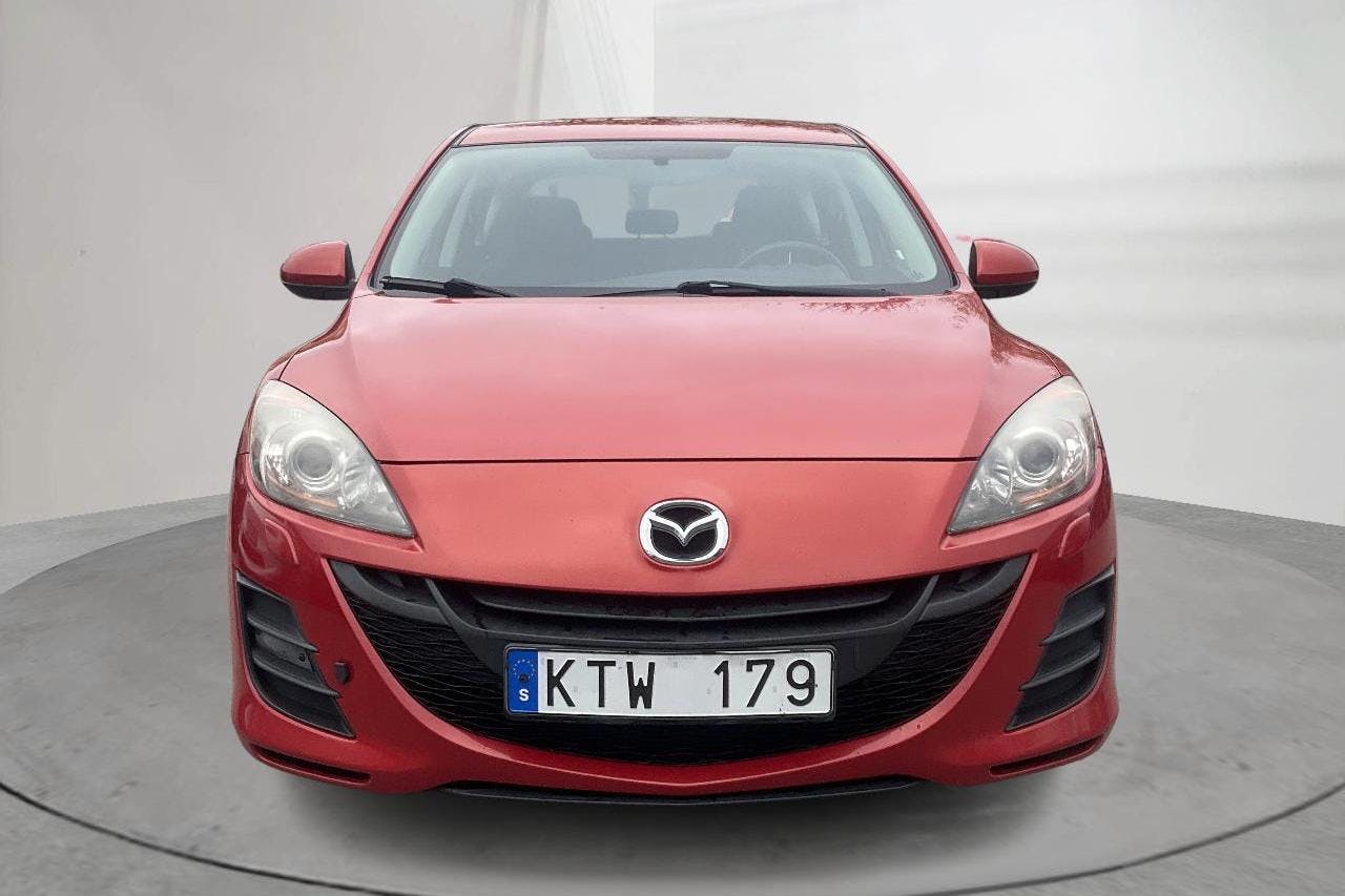 Mazda 3 1.6 5dr (105hk) - 14 380 mil - Manuell - röd - 2010