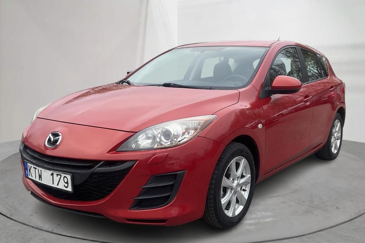 Mazda 3 1.6 5dr (105hk) - 143 800 km - Käsitsi - punane - 2010