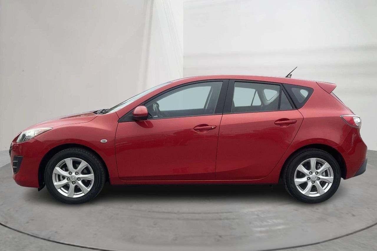 Mazda 3 1.6 5dr (105hk) - 14 380 mil - Manuell - röd - 2010