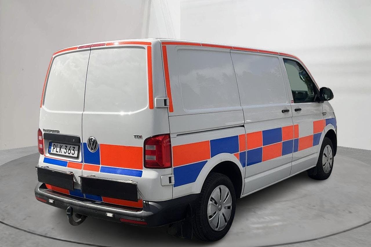 VW Transporter T6 2.0 TDI BMT Skåp (150hk) - 10 036 mil - Automat - vit - 2017