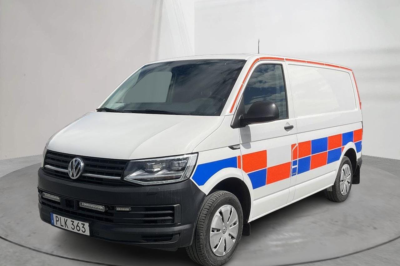 VW Transporter T6 2.0 TDI BMT Skåp (150hk) - 100 360 km - Automatyczna - biały - 2017
