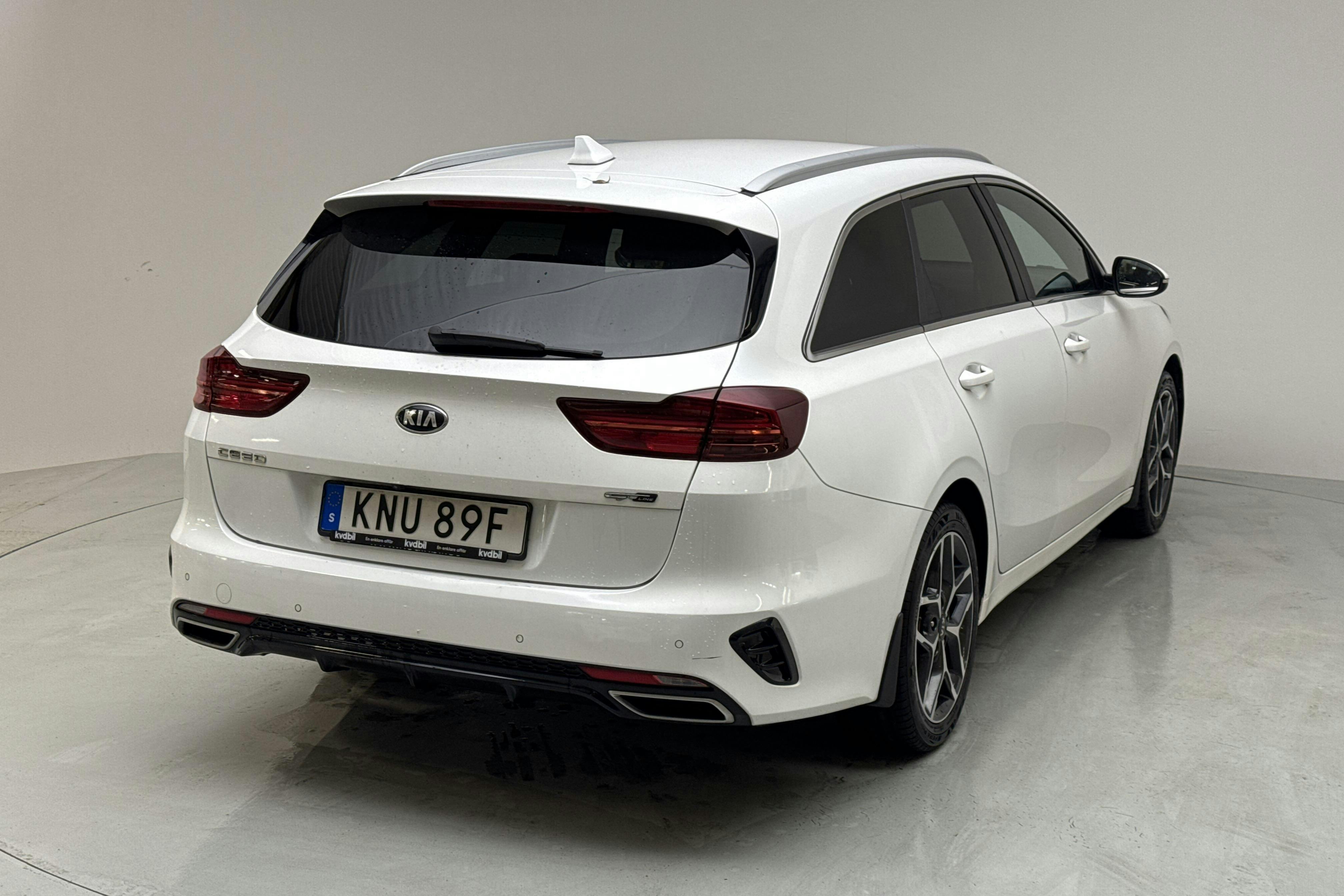 KIA Ceed 1.4 T-GDi SW (140hk) - 161 540 km - Automaattinen - valkoinen - 2019