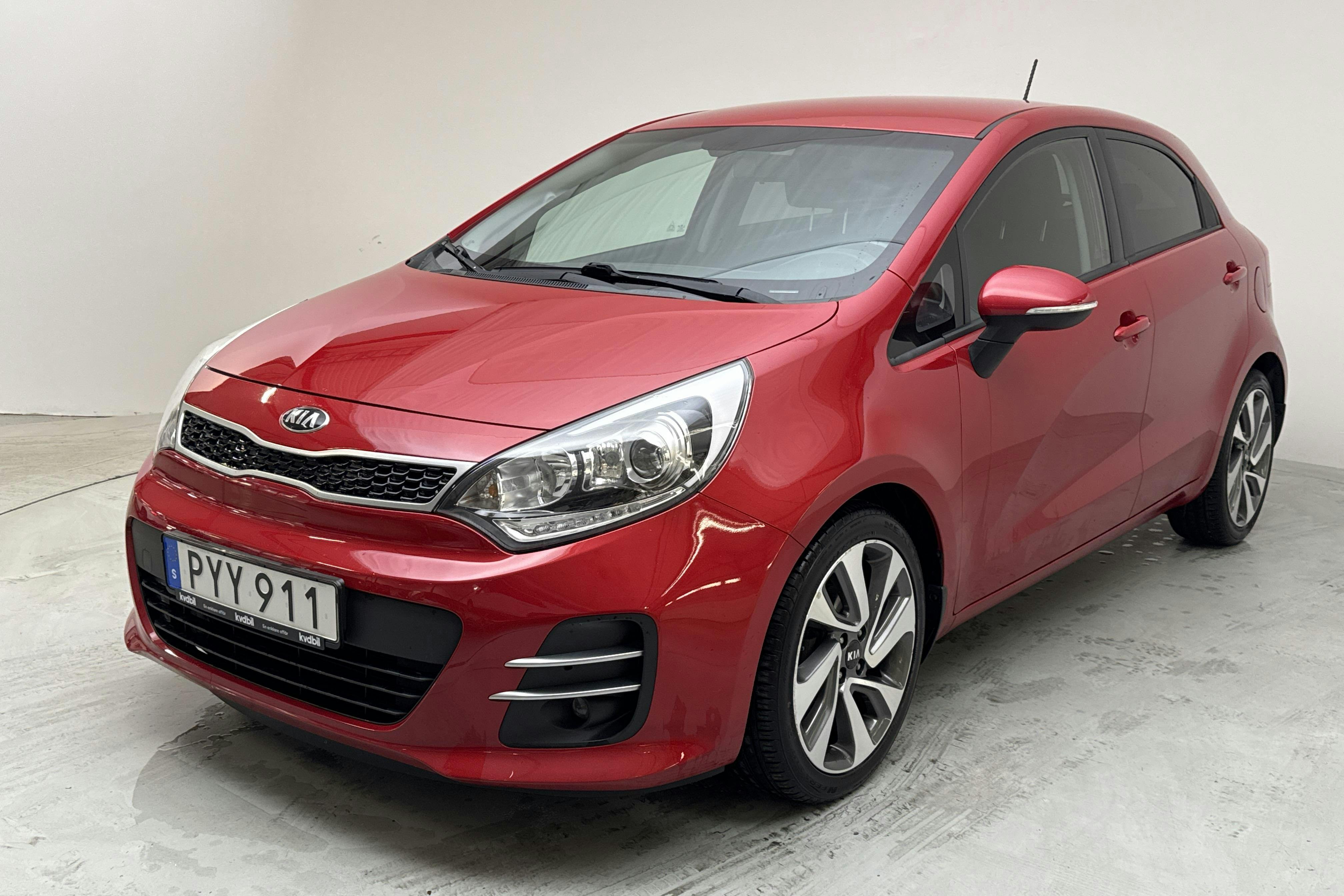KIA Rio 1.2 (85hk) - 98 680 km - Manual - red - 2016