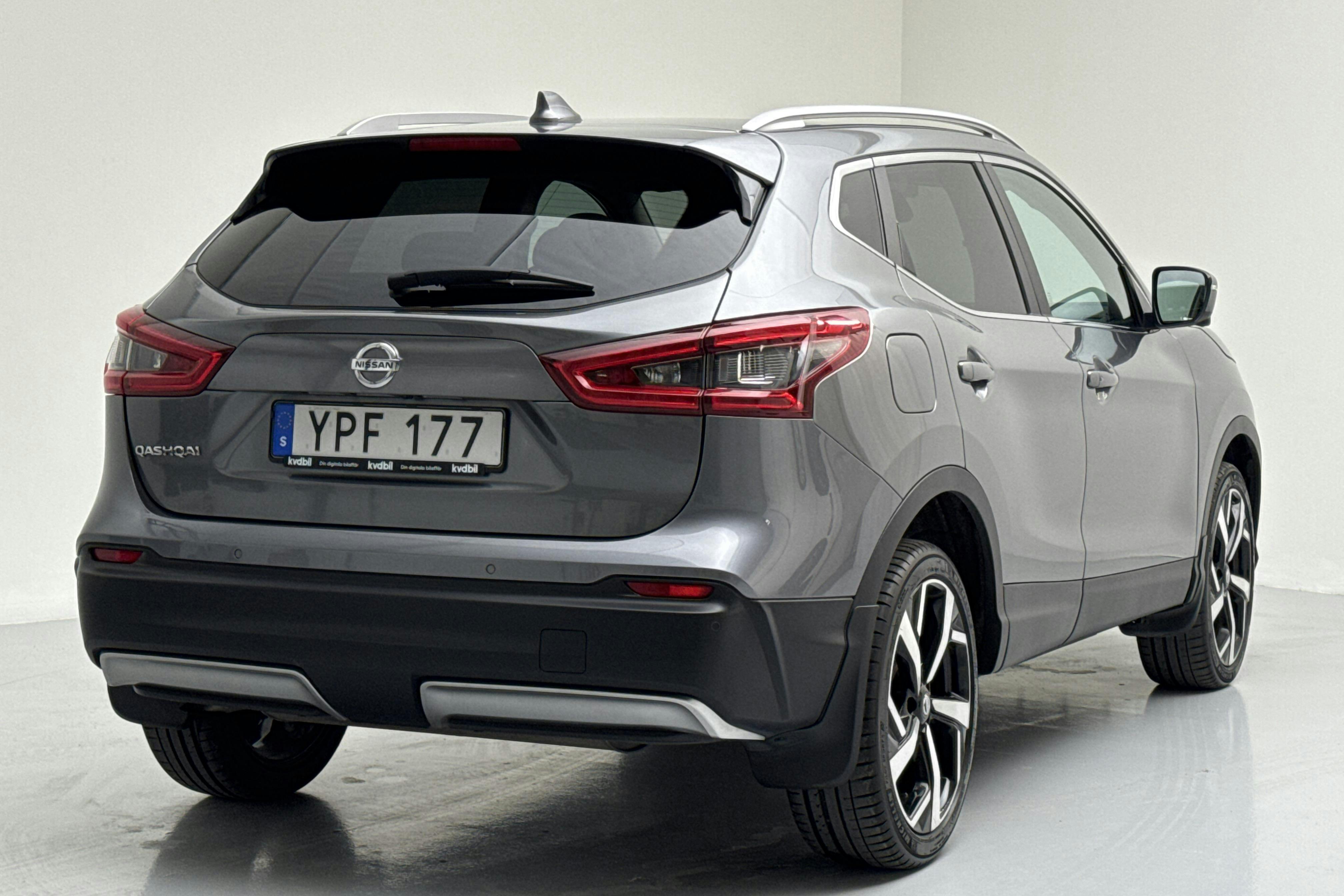 Nissan Qashqai 1.2 DIG-T (115hk) - 2 966 mil - Automat - grå - 2017