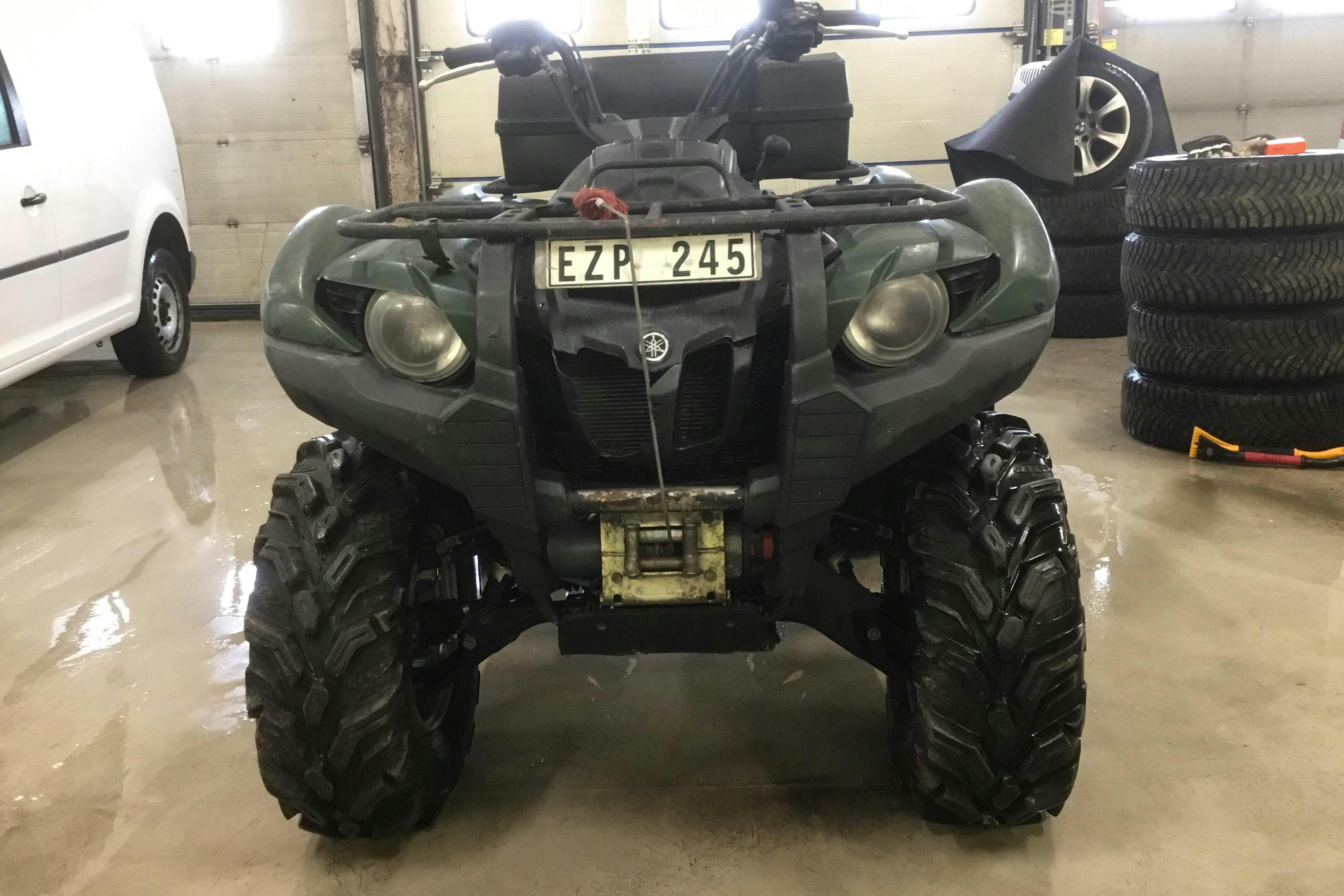 YAMAHA YFM700FGPWL YFM700 FI GRIZZLY ATV - 130 mil - Automat - grön - 2010
