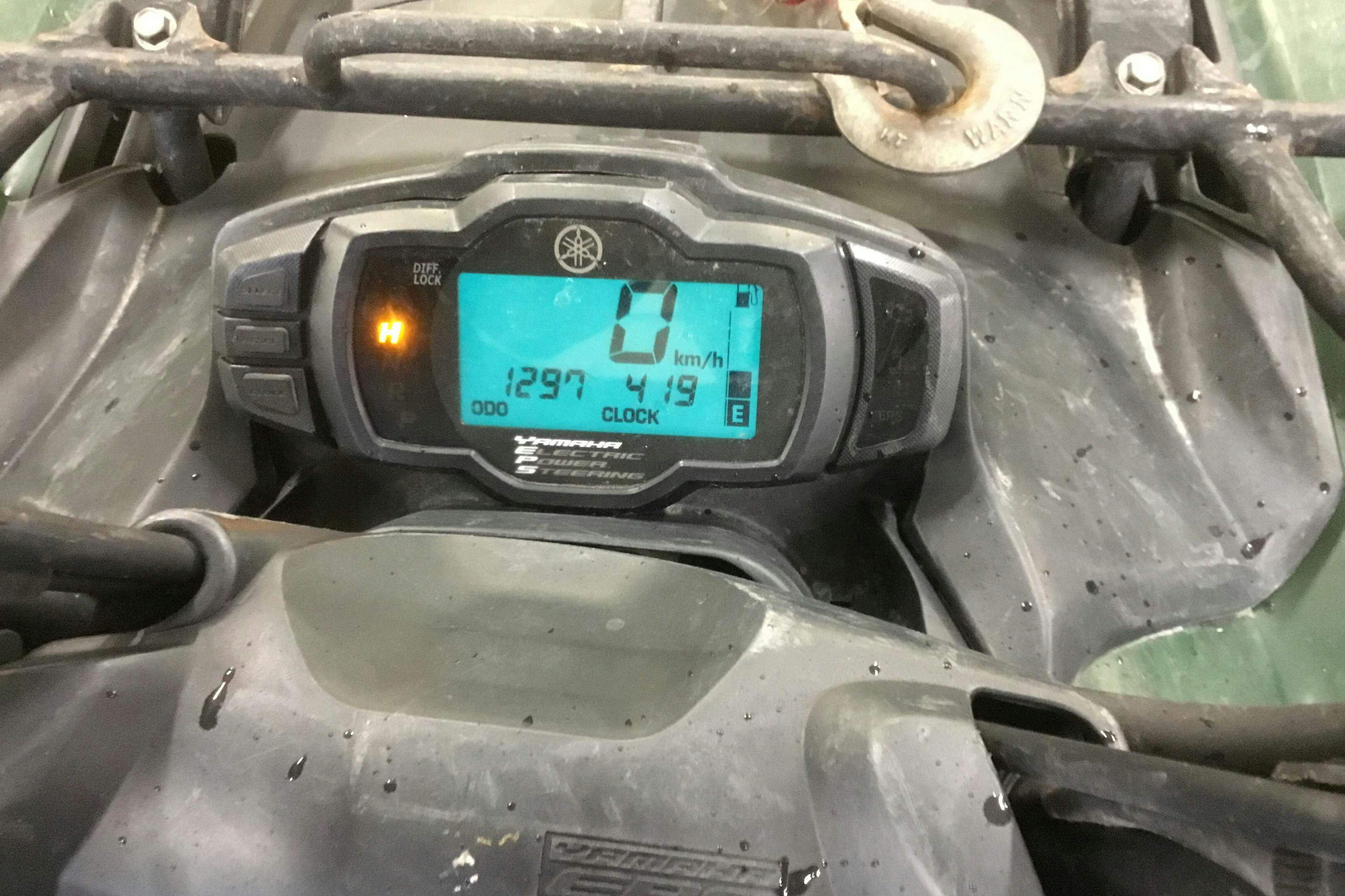 YAMAHA YFM700FGPWL YFM700 FI GRIZZLY ATV - 130 mil - Automat - grön - 2010