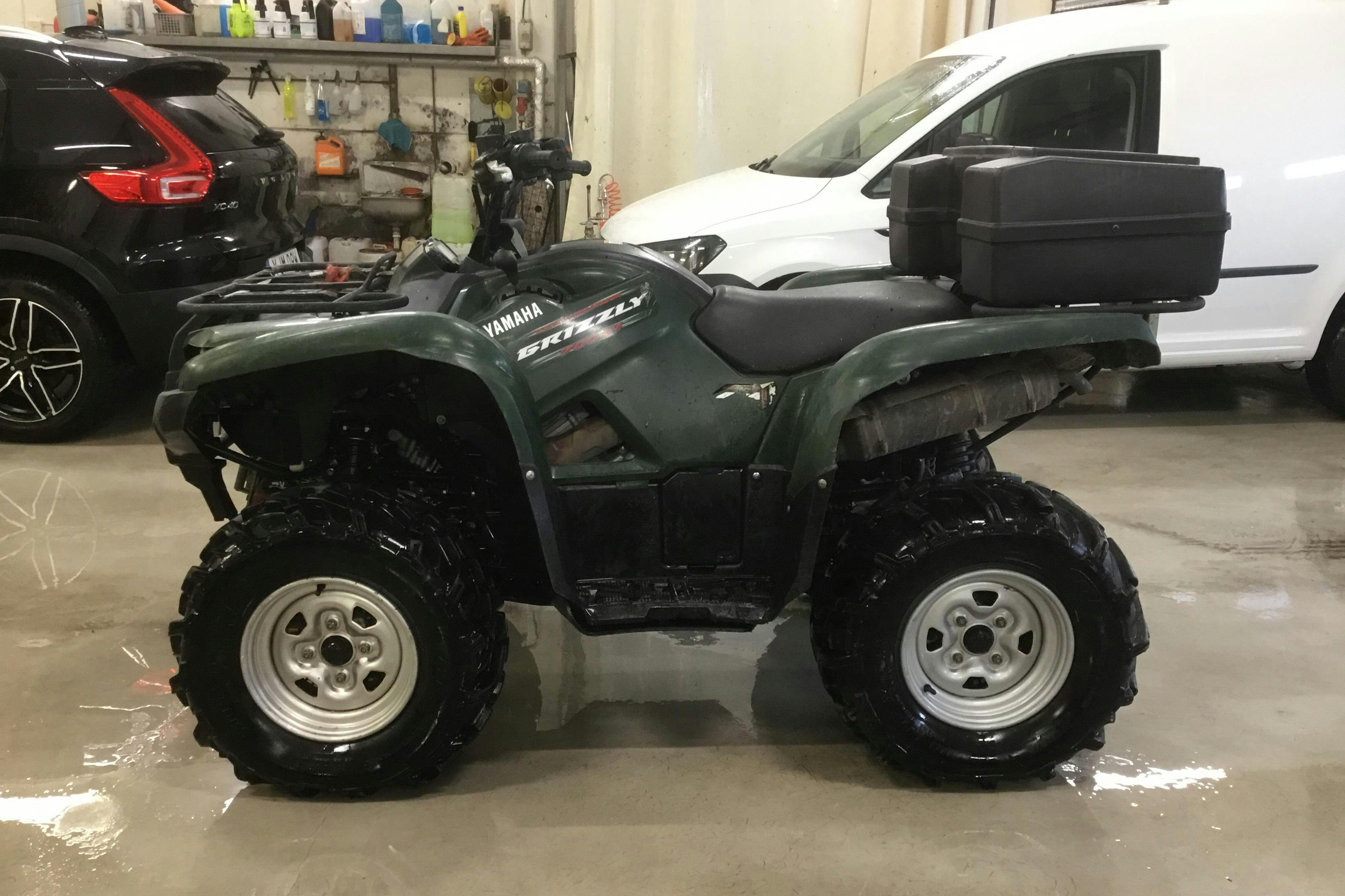 YAMAHA YFM700FGPWL YFM700 FI GRIZZLY ATV - 130 mil - Automat - grön - 2010