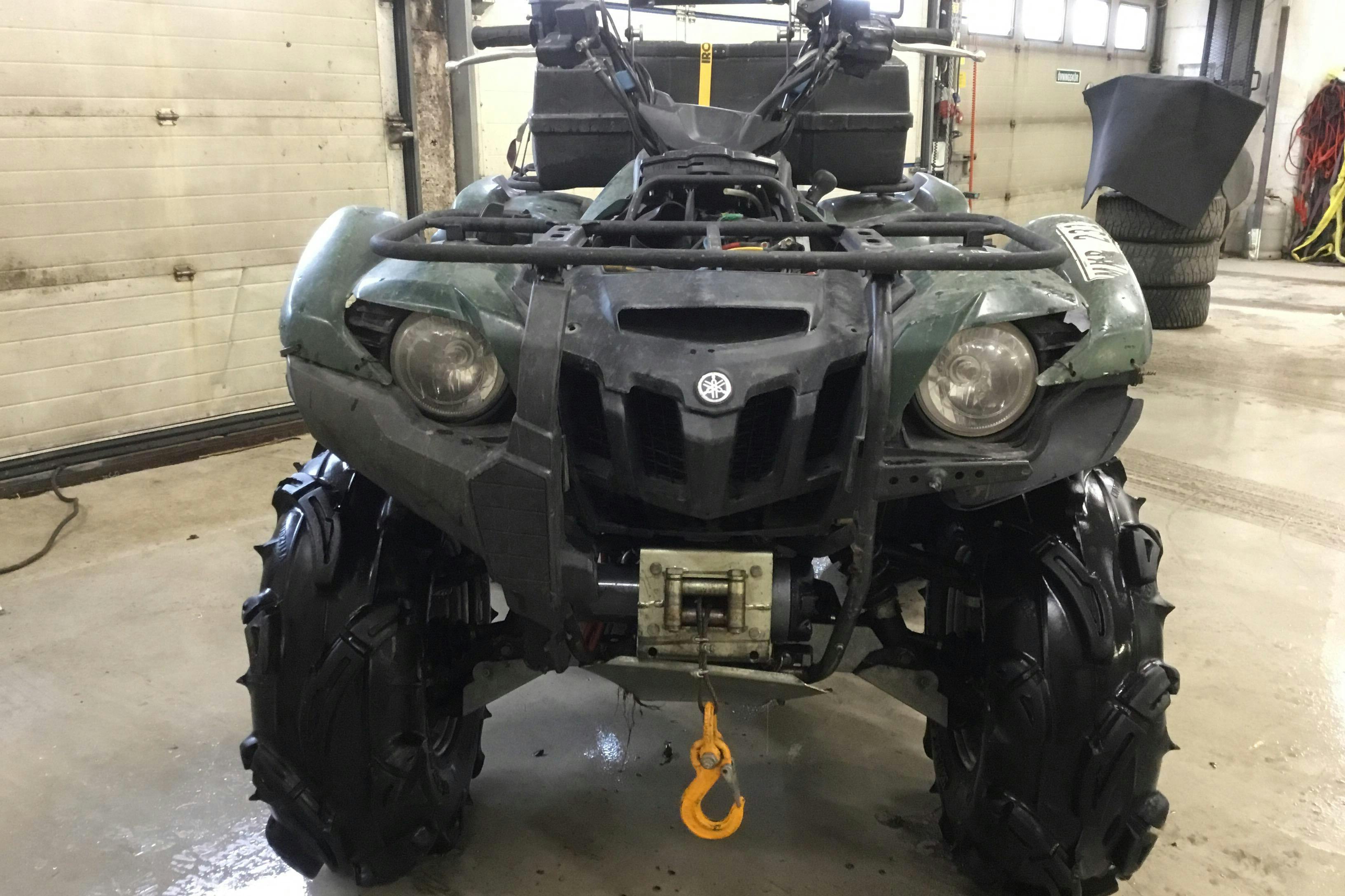 YAMAHA YFM700FGPWL YFM700 FI GRIZZLY ATV - 253 mil - Automat - grön - 2007