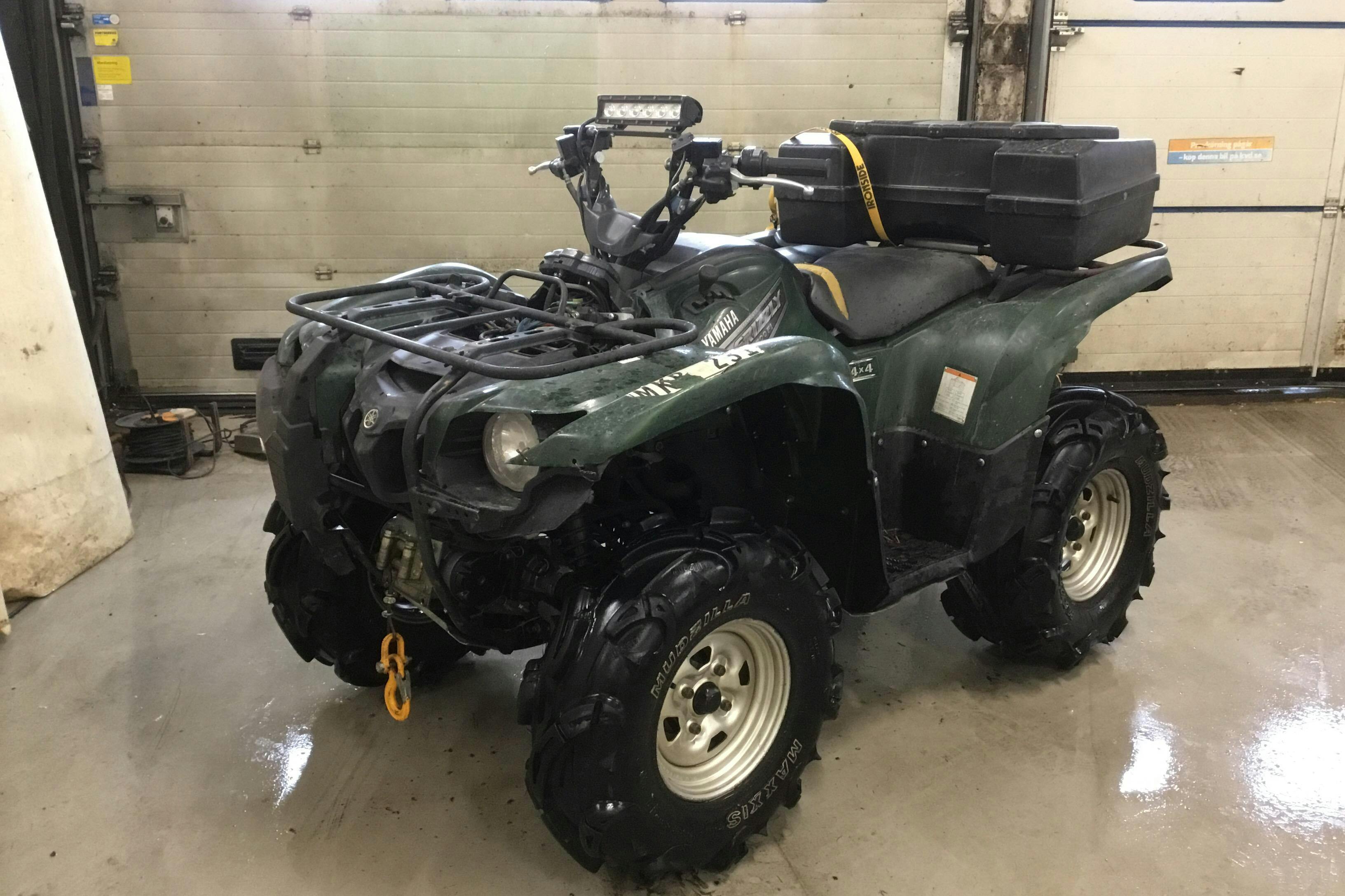YAMAHA YFM700FGPWL YFM700 FI GRIZZLY ATV - 2 524 mil - Automat - grön - 2007