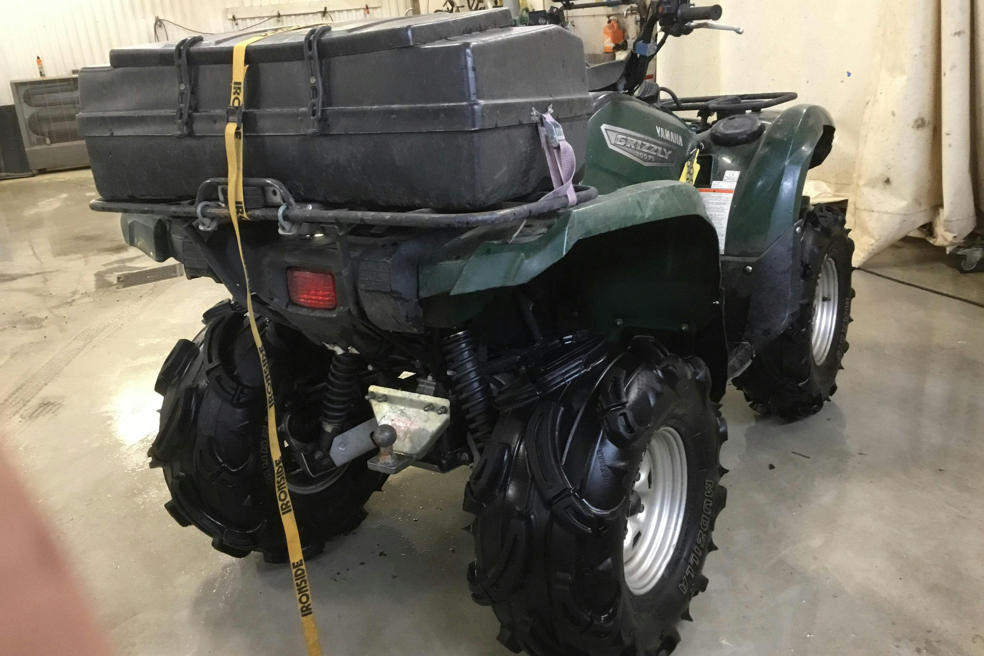 YAMAHA YFM700FGPWL YFM700 FI GRIZZLY ATV - 253 mil - Automat - grön - 2007
