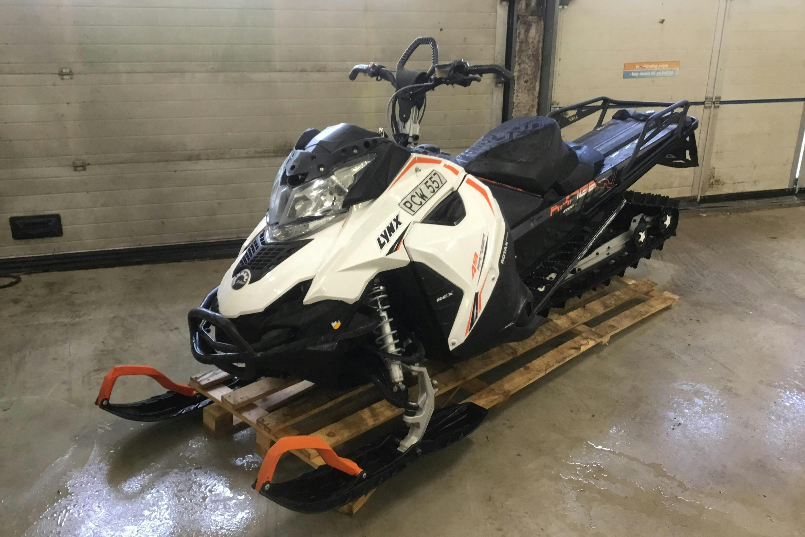 LYNX 49 RANGER 600 E-TEC Snöskoter (Rep.Objekt) - 0 mil - Automat - 2017