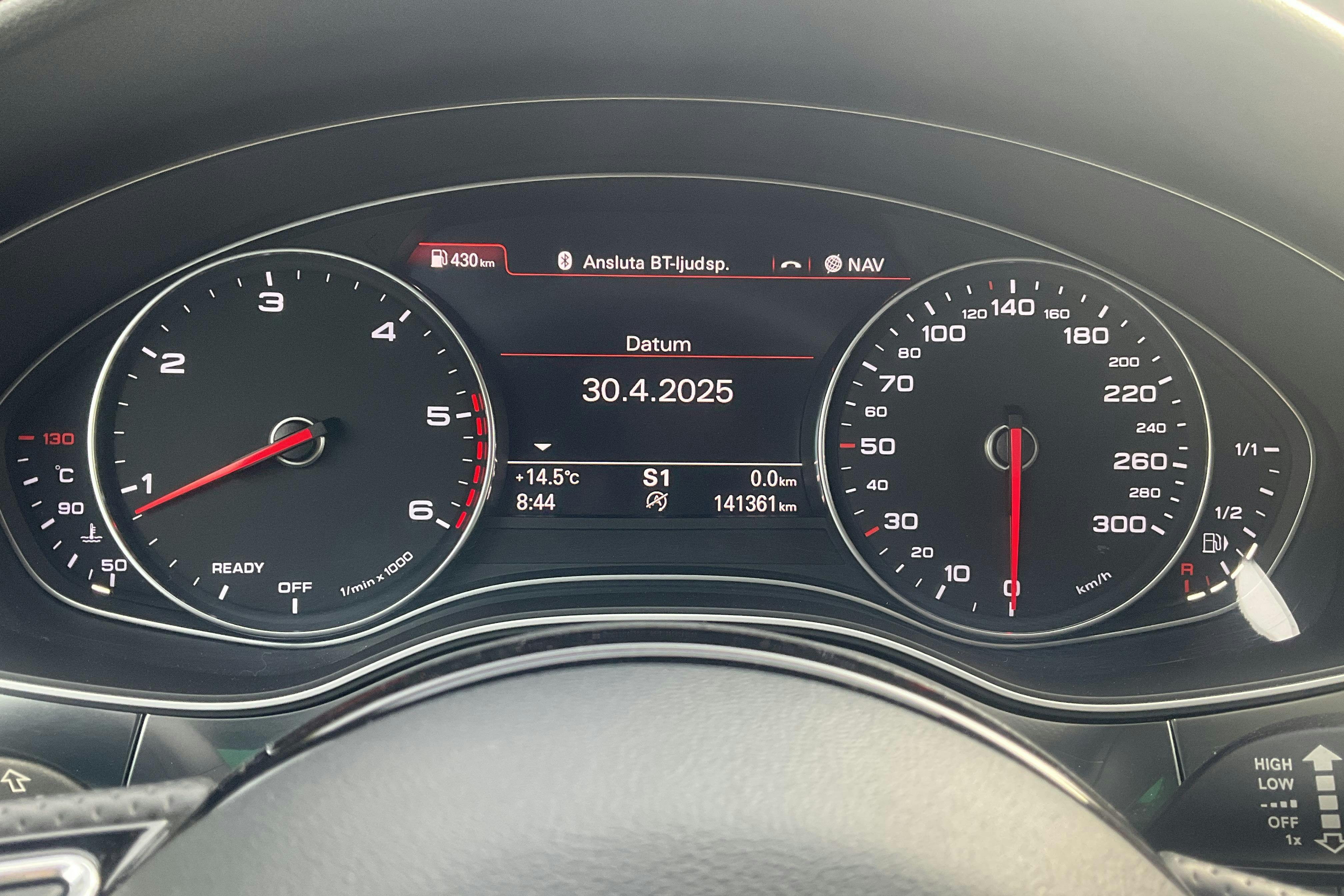 Audi A6 2.0 TDI Avant quattro (190hk) - 14 136 mil - Automat - svart - 2018