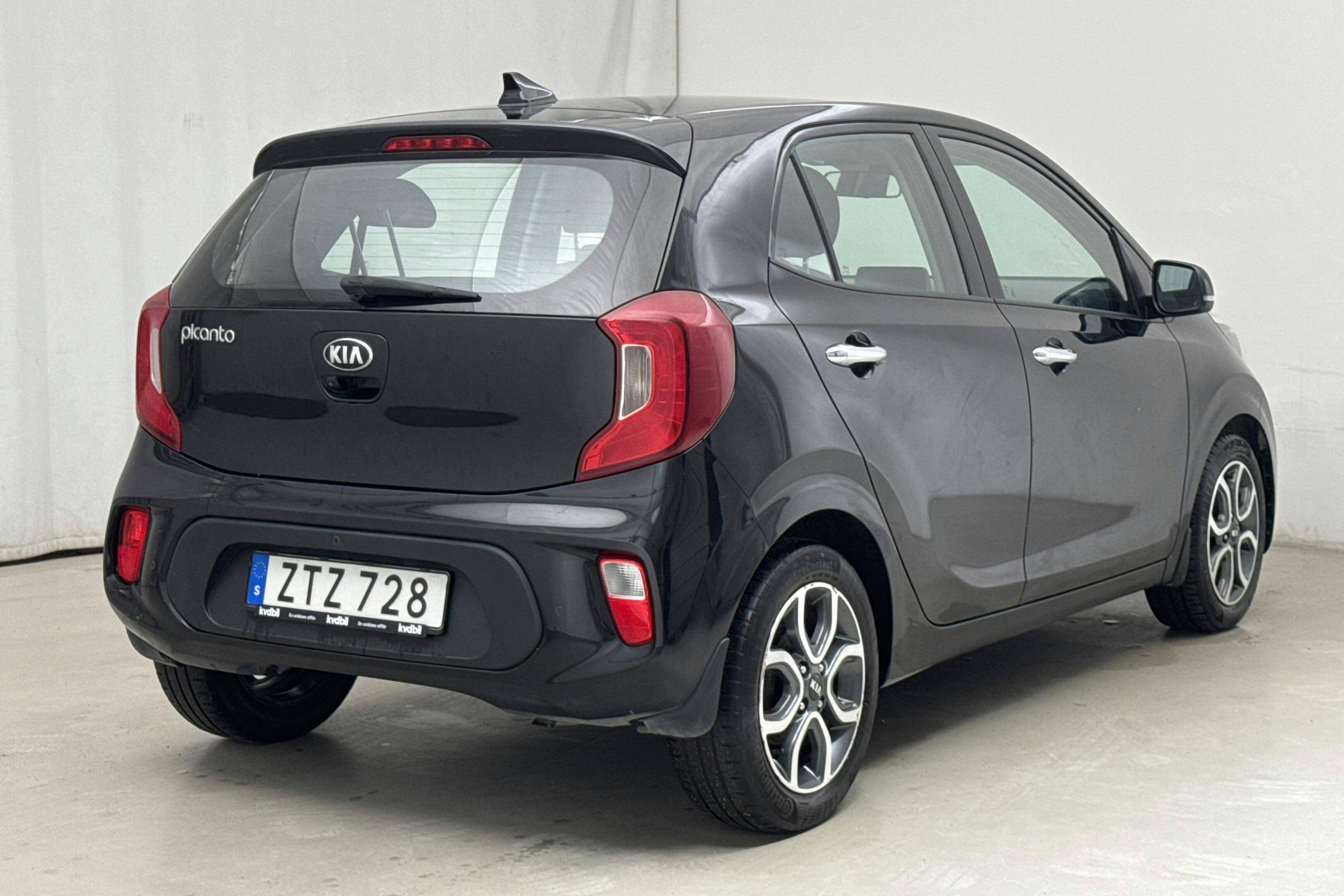 KIA Picanto 1.0 DPI (67hk) - 9 668 mil - Manuell - svart - 2021