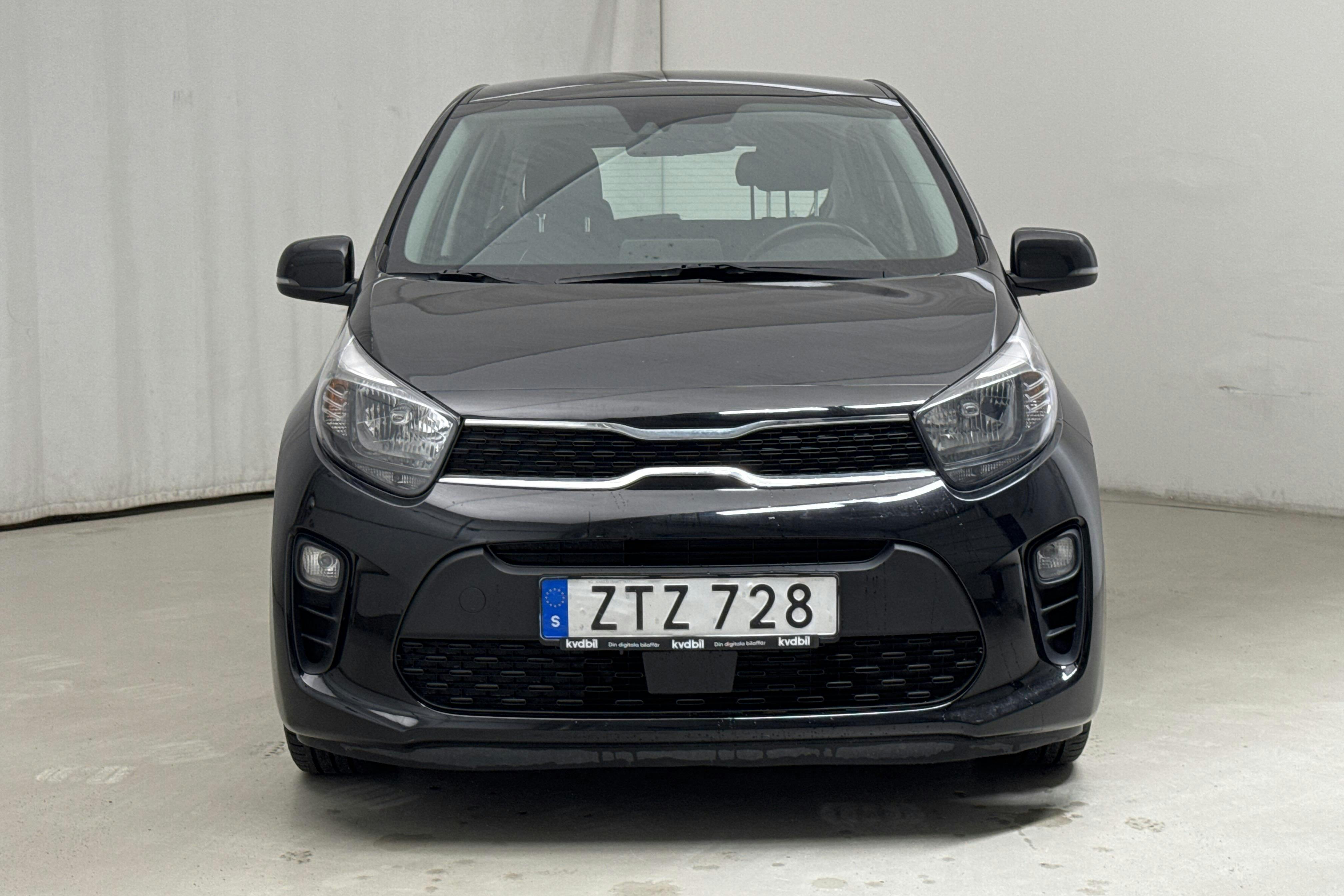 KIA Picanto 1.0 DPI (67hk) - 9 668 mil - Manuell - svart - 2021