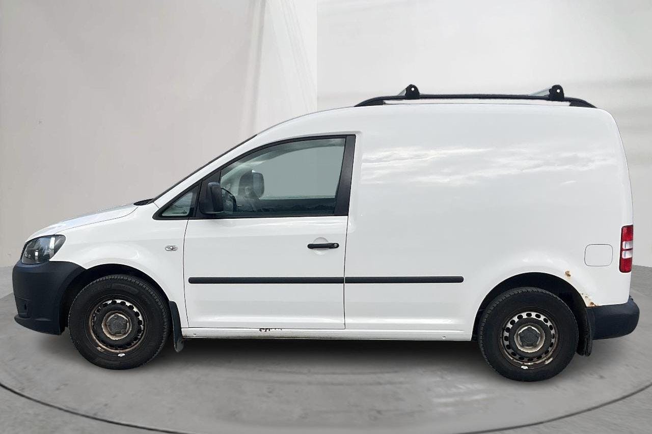 VW Caddy 2.0 Ecofuel Skåp (109hk) - 12 076 mil - Manuell - vit - 2013