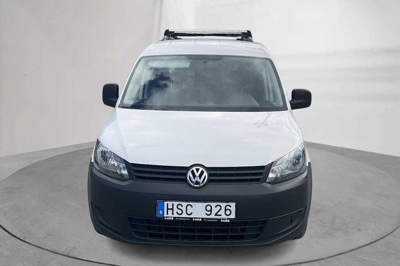 VW Caddy 2.0 Ecofuel Skåp (109hk) - 12 076 mil - Manuell - vit - 2013