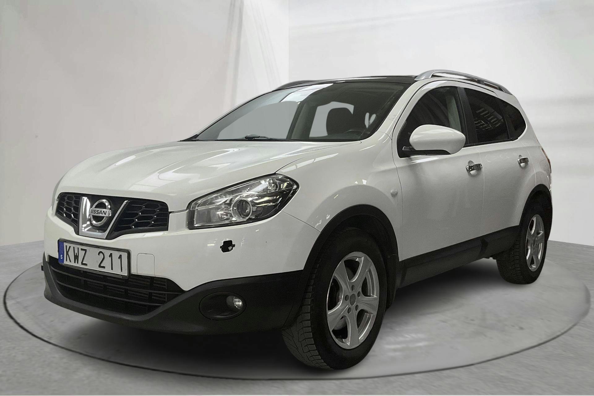 Nissan Qashqai+2 2.0 dCi 4x4 (150hk) - 216 150 km - Automatic - white - 2010